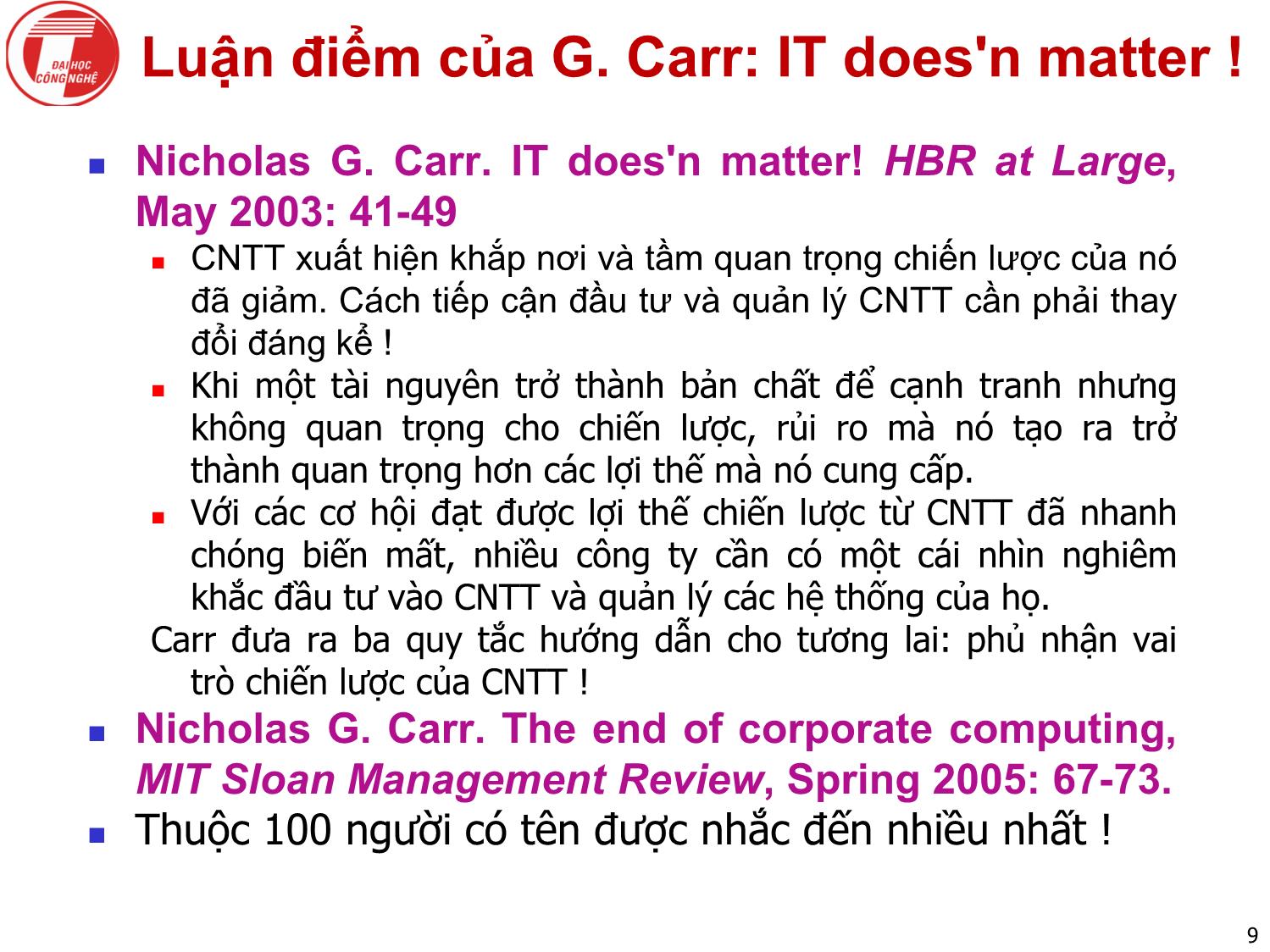 Bài giảng Nhập môn khai phá dữ liệu - Chương 2: Công nghệ tri thức - Hà Quang Thụy trang 9