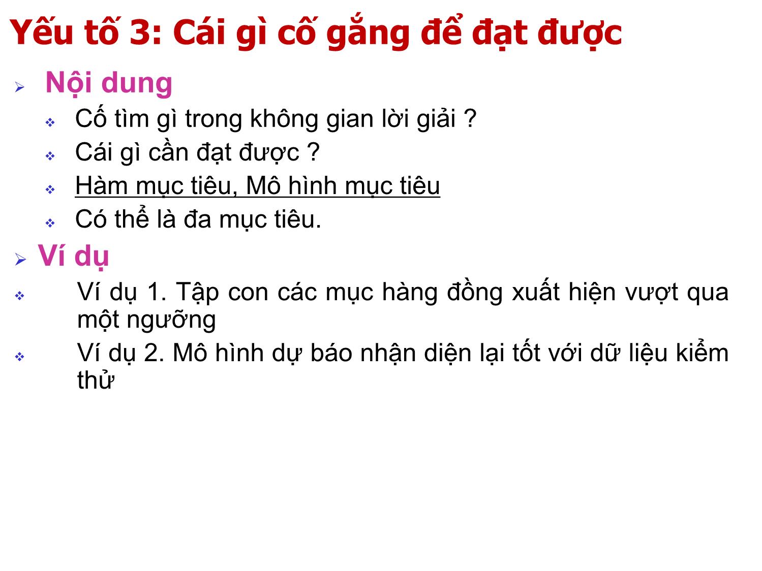 Bài giảng Nhập môn khai phá dữ liệu - Chương 3: Hiểu bài toán, hiểu dữ liệu và tiền xử lý dữ liệu - Hà Quang Thụy trang 6