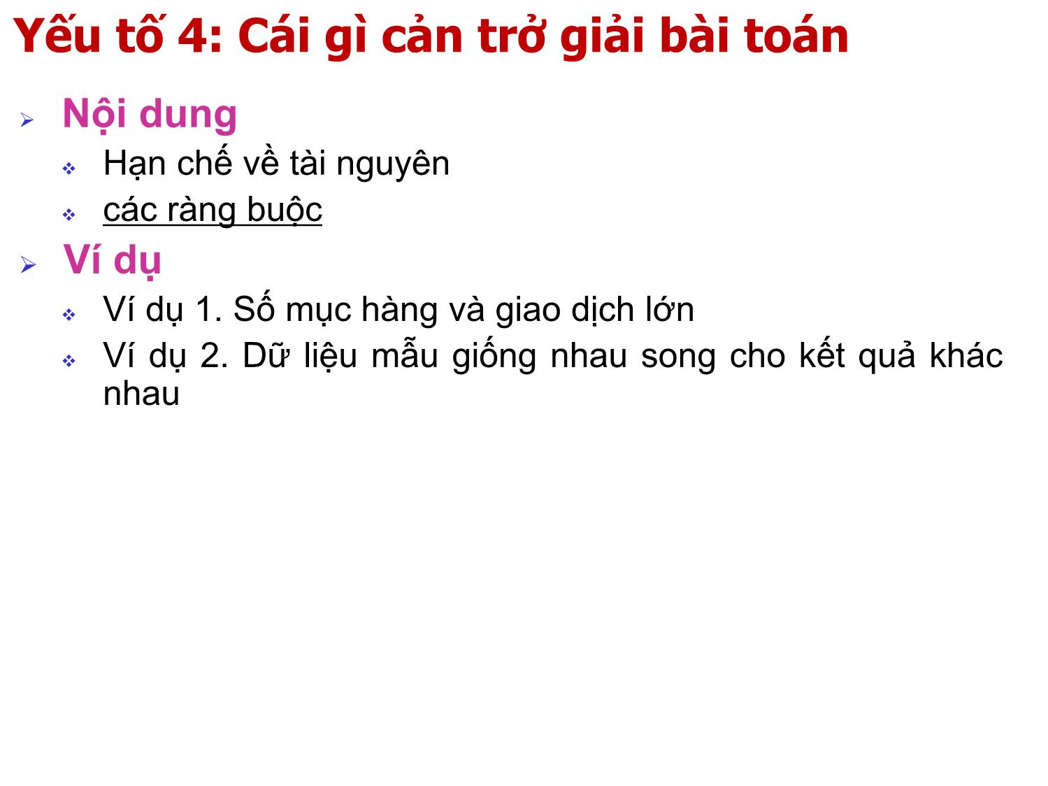 Bài giảng Nhập môn khai phá dữ liệu - Chương 3: Hiểu bài toán, hiểu dữ liệu và tiền xử lý dữ liệu - Hà Quang Thụy trang 7