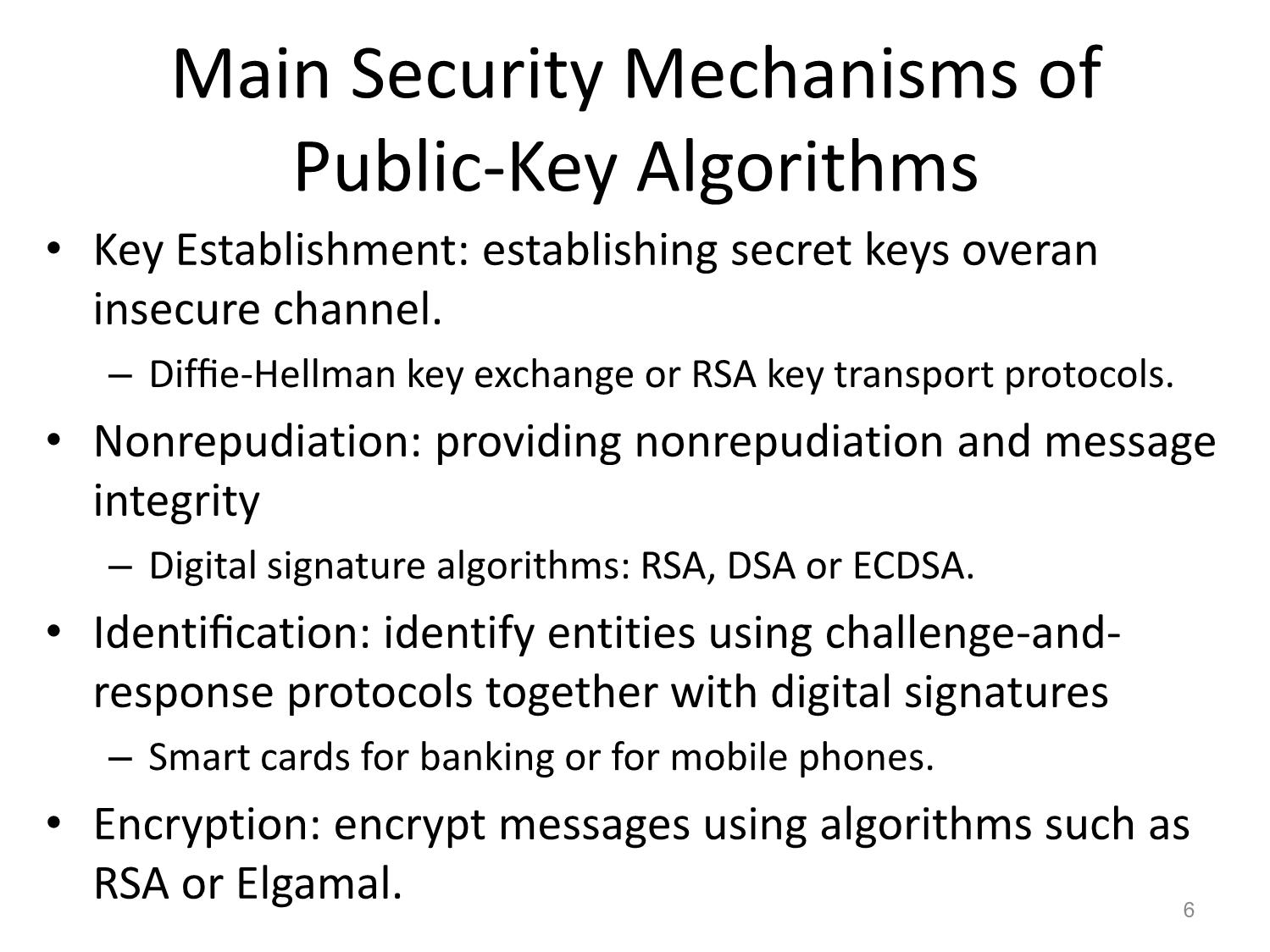 Bài giảng Public - Key cryptography trang 6