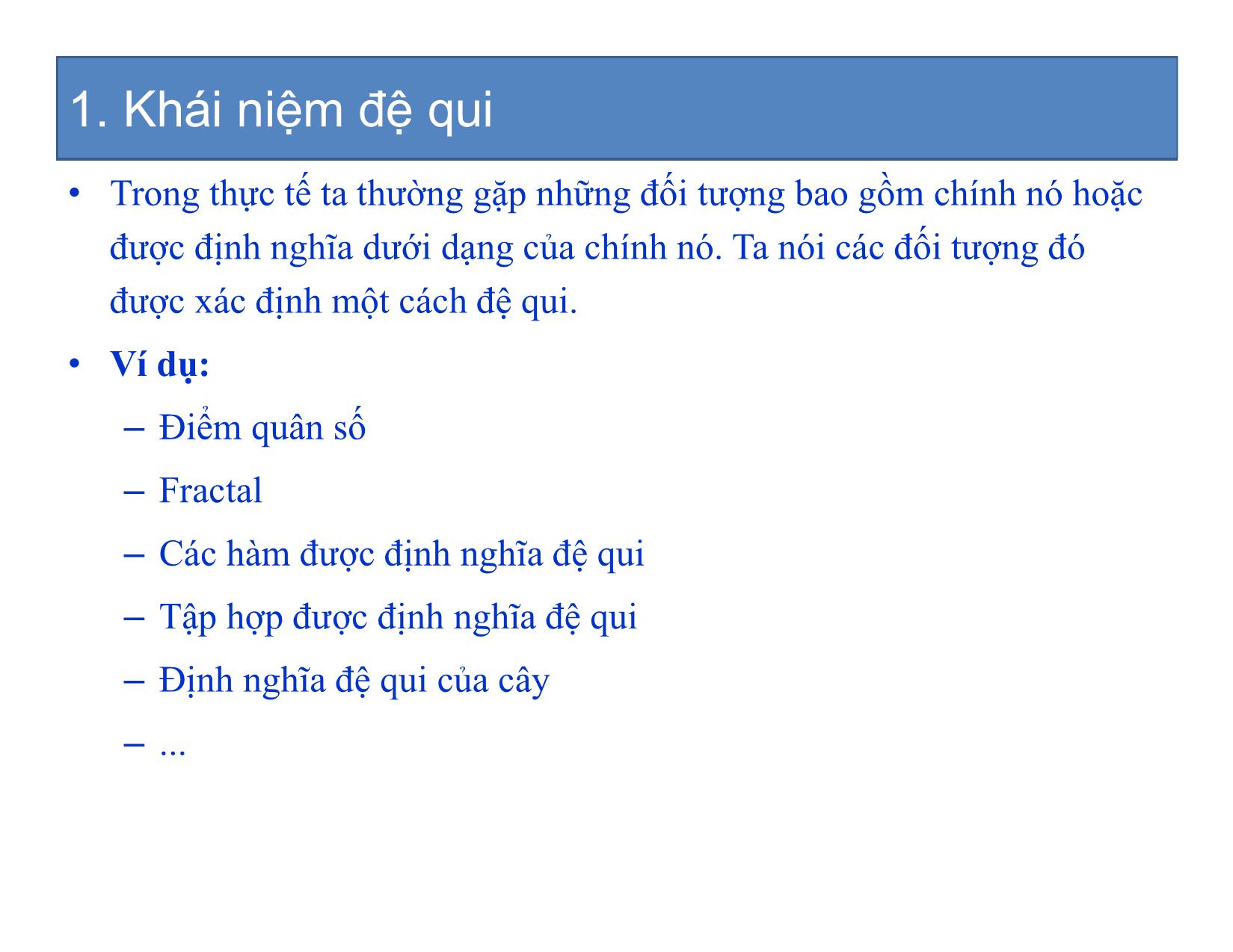 Bài giảng Cấu trúc dữ liệu và thuật toán - Chương 2: Các sơ đồ thuật toán - Nguyễn Khánh Phương trang 6