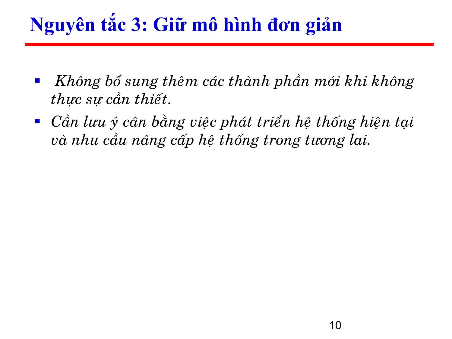 Bài giảng Kỹ thuật phần mềm ứng dụng - Chương 4: Mô hình thực thể và liên kết (Phần 2) trang 10