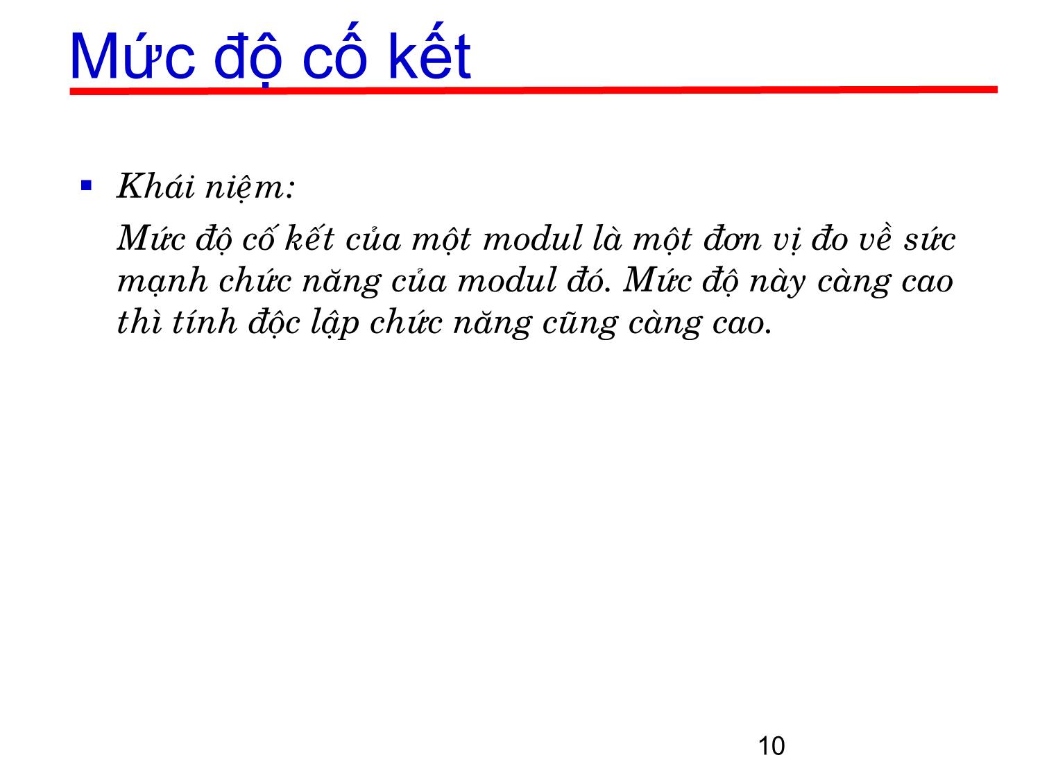 Bài giảng Kỹ thuật phần mềm ứng dụng - Chương 2: Các pha trong phát triển phần mềm (Phần 5) trang 10