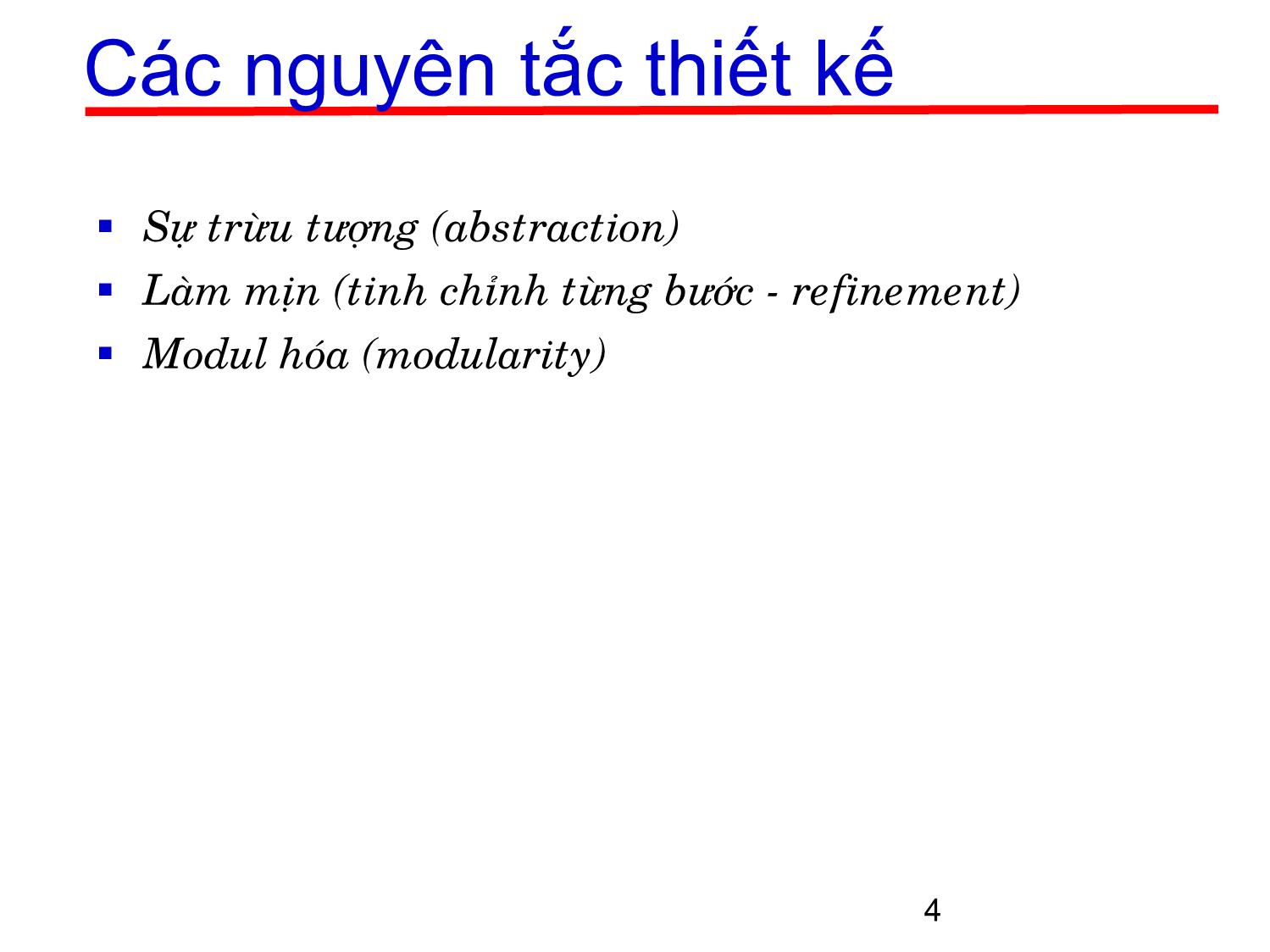 Bài giảng Kỹ thuật phần mềm ứng dụng - Chương 2: Các pha trong phát triển phần mềm (Phần 5) trang 4