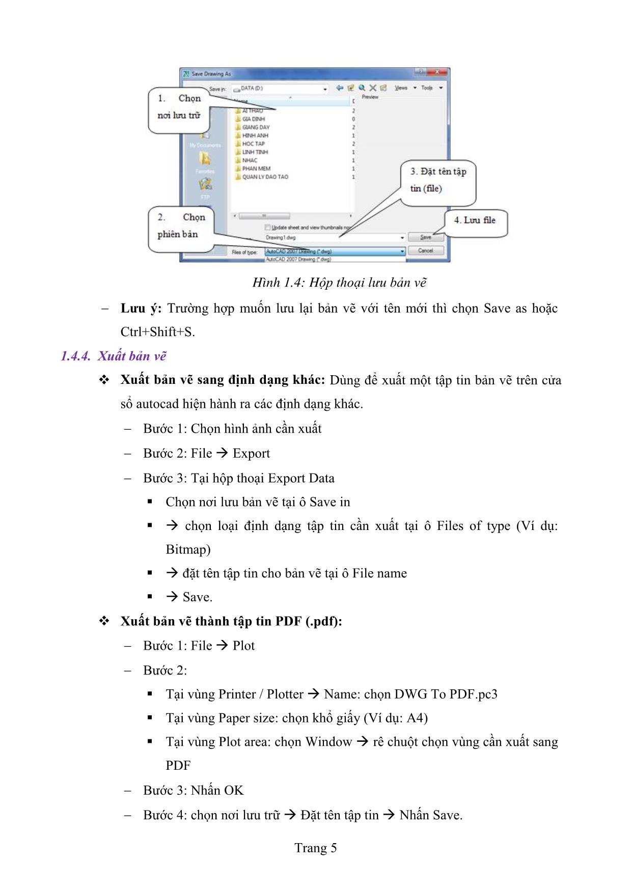 Giáo trình AutoCad (Phần 1) trang 9