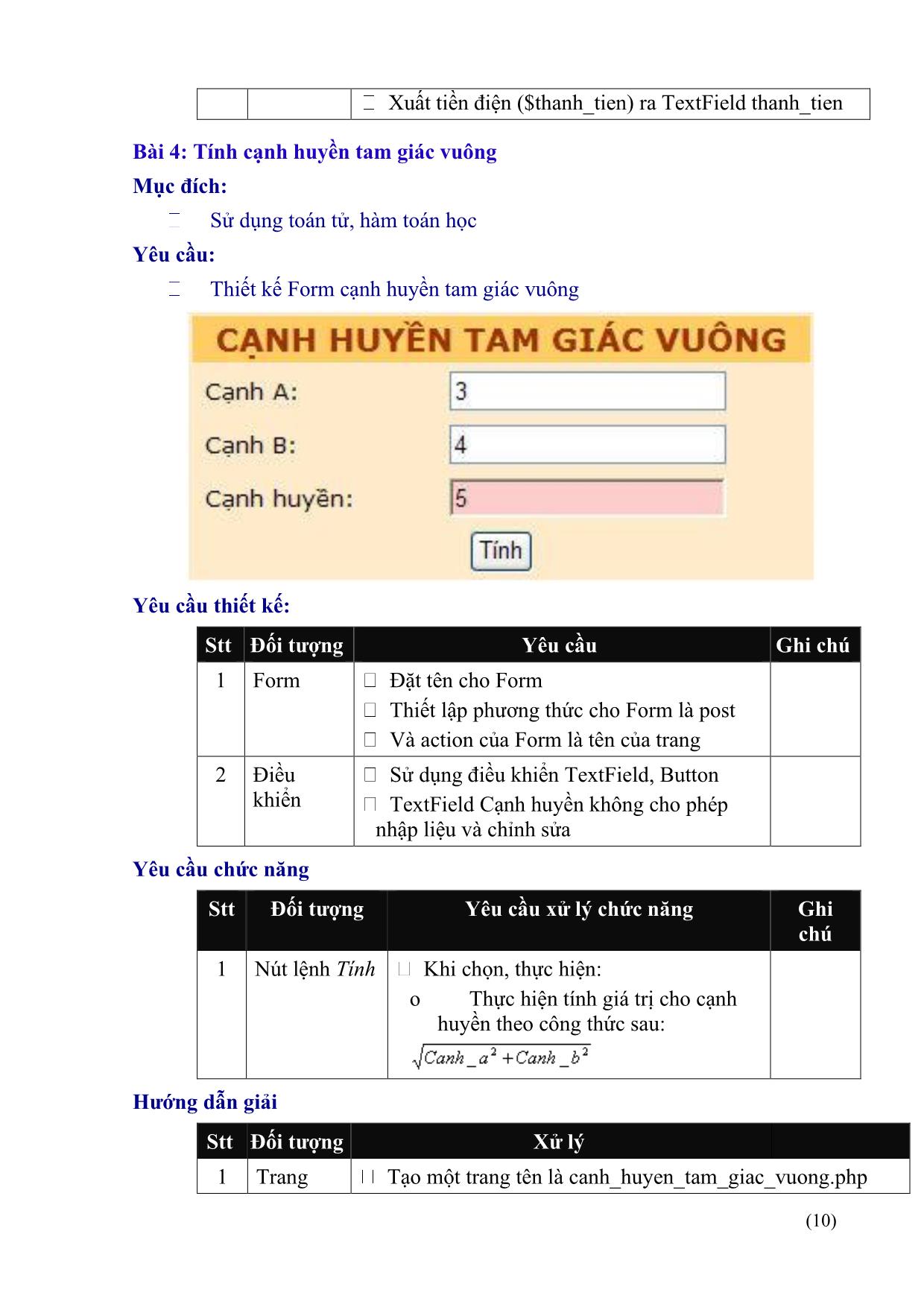 Giáo trình Hướng dẫn thực hành ứng dụng dữ liệu web trang 10