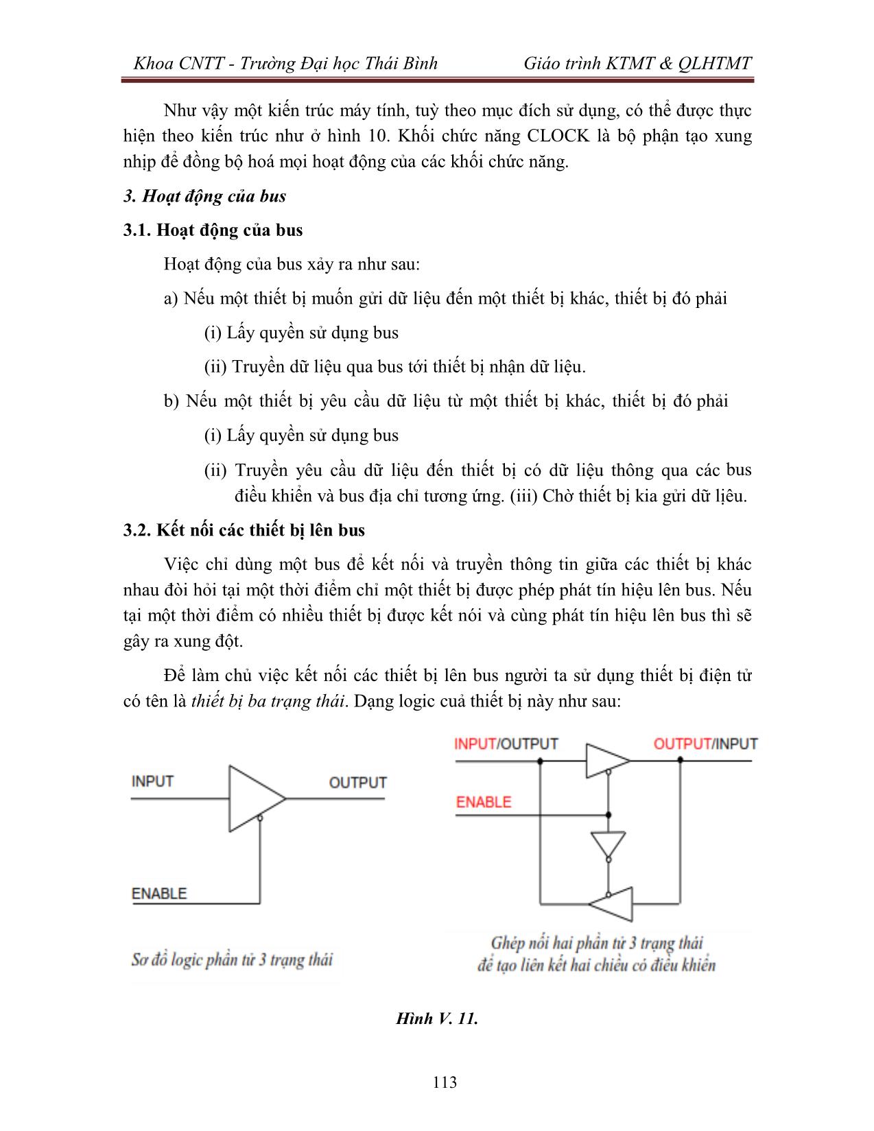 Giáo trình Kiến trúc máy tính & Quản lý hệ thống máy tính (Phần 2) trang 10
