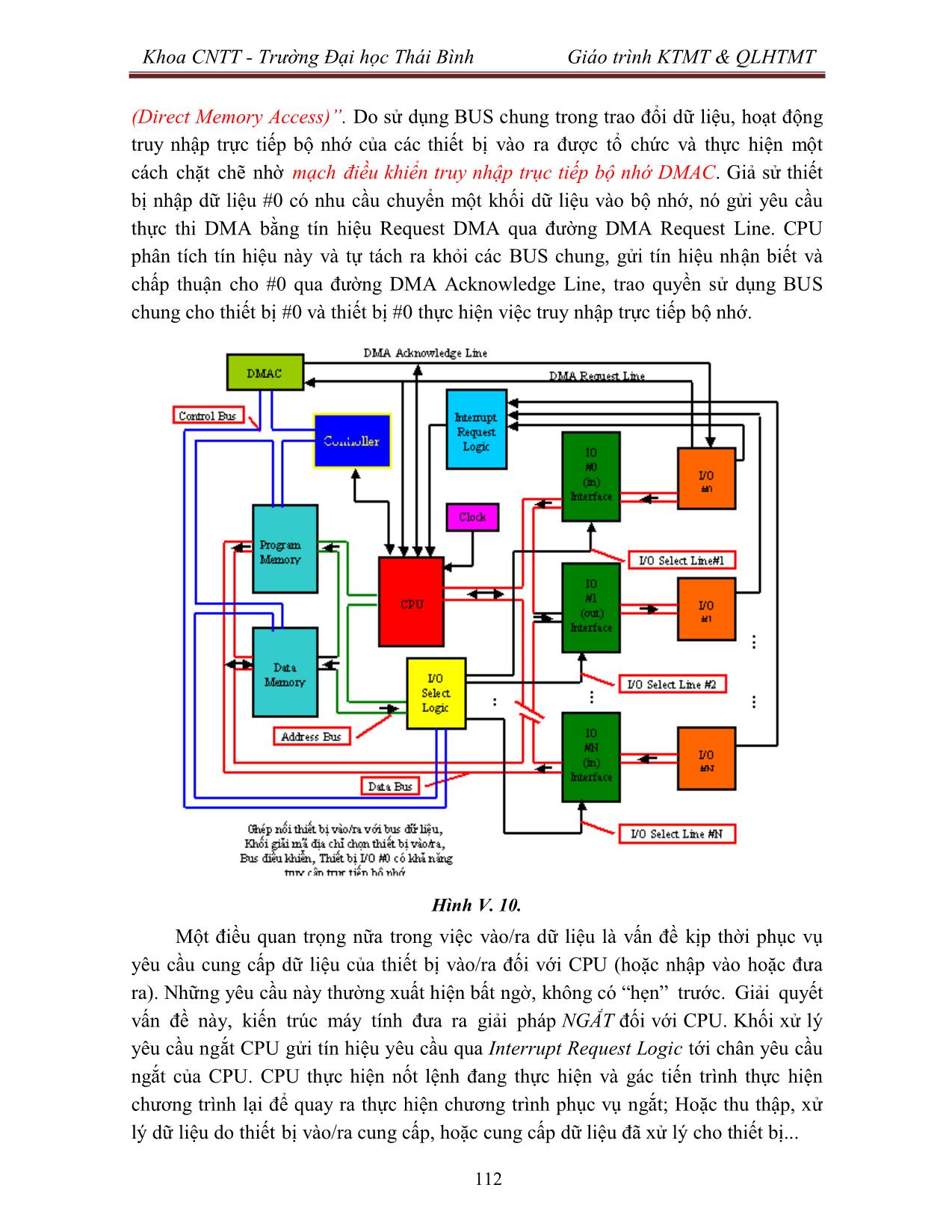 Giáo trình Kiến trúc máy tính & Quản lý hệ thống máy tính (Phần 2) trang 9