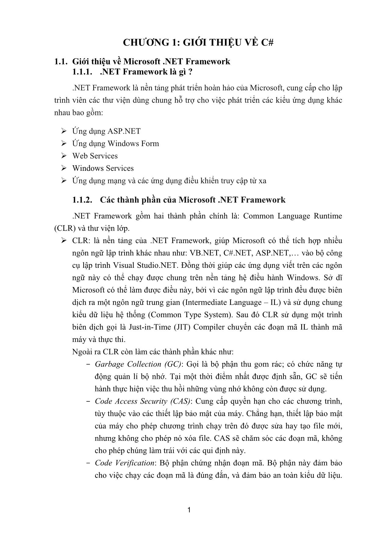 Giáo trình Lập trình Windows forms với C# (Phần 1) trang 7