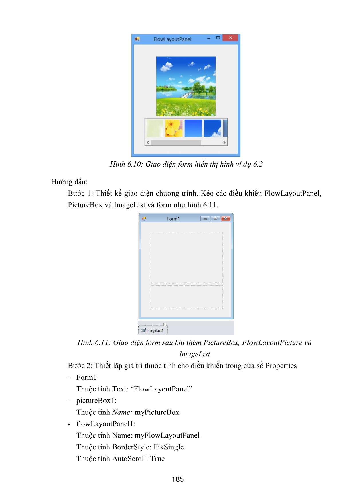 Giáo trình Lập trình Windows forms với C# (Phần 2) trang 10