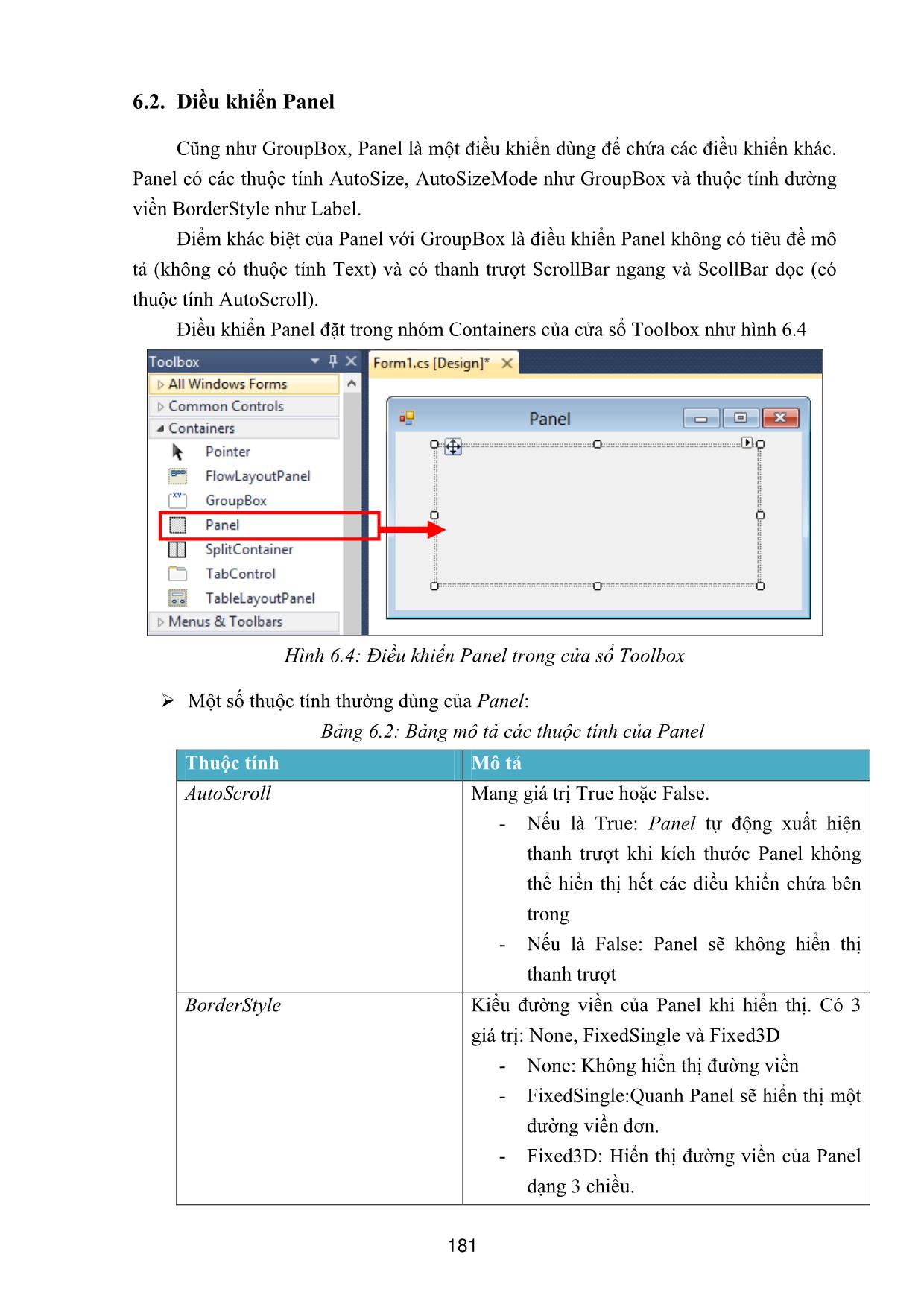 Giáo trình Lập trình Windows forms với C# (Phần 2) trang 6