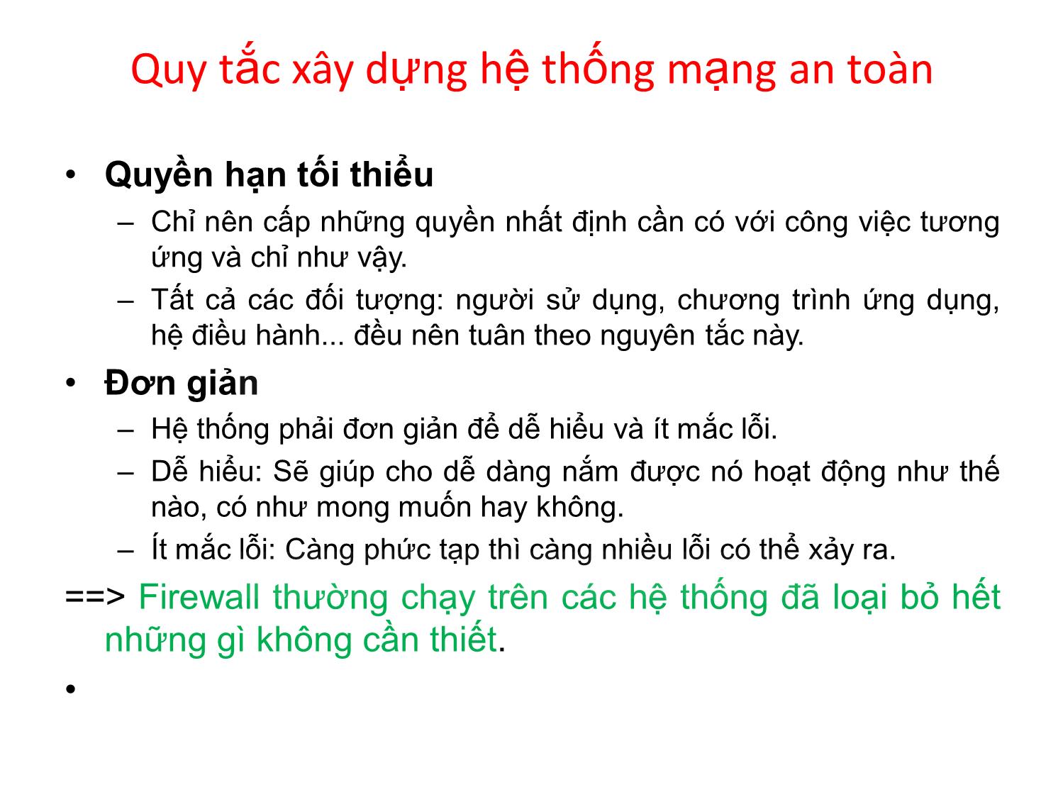 Bài giảng An ninh mạng - Chương 2, Phần 1: Kiến thức cơ sở - Nguyễn Đại Thọ trang 2