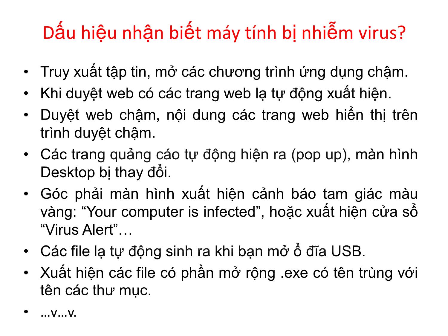 Bài giảng An ninh mạng - Chương 3, Phần 1: Các phần mềm có hại - Nguyễn Đại Thọ trang 5