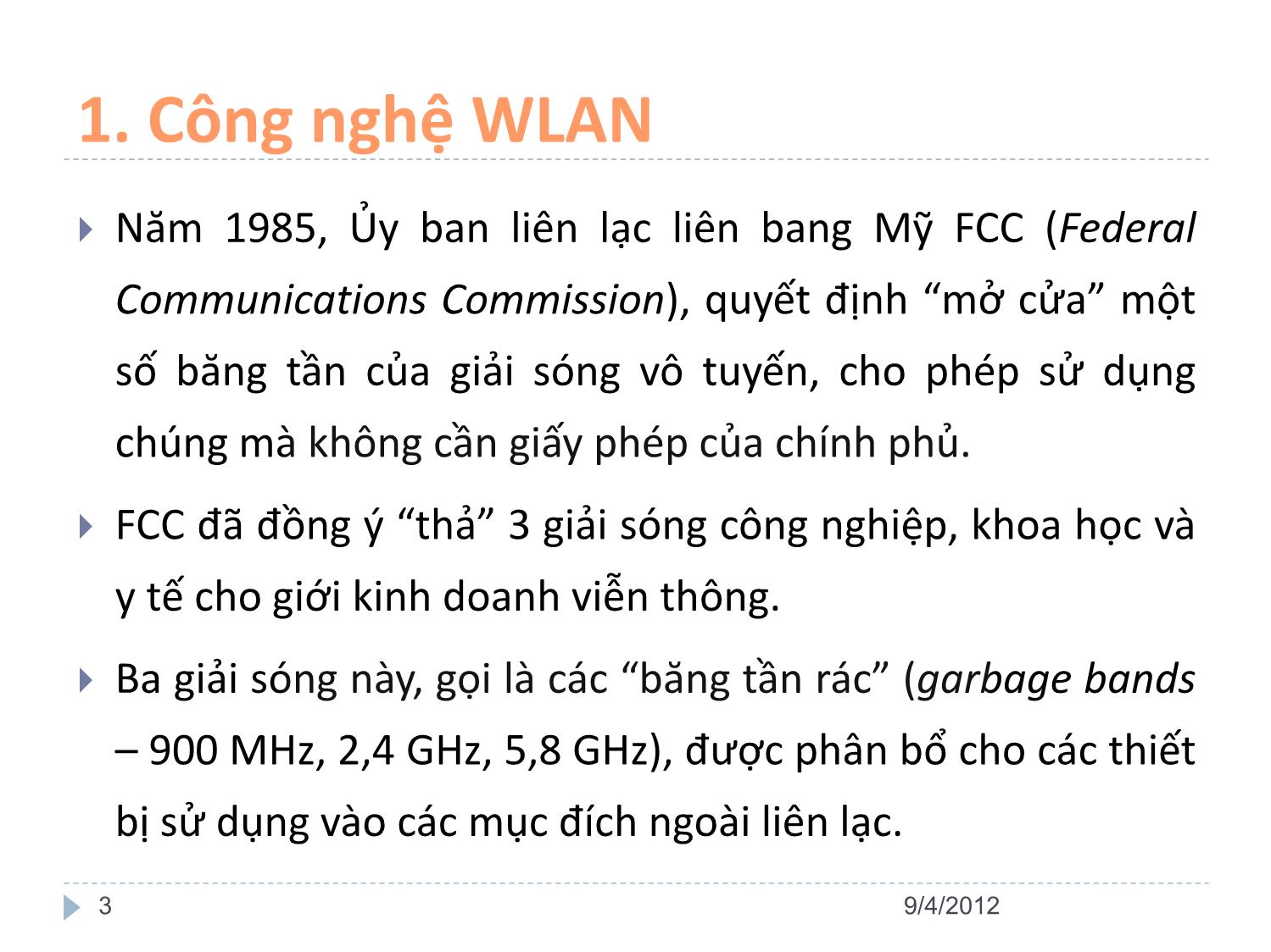 Bài giảng An ninh mạng LAN không dây - Nguyễn Hiếu Minh trang 3