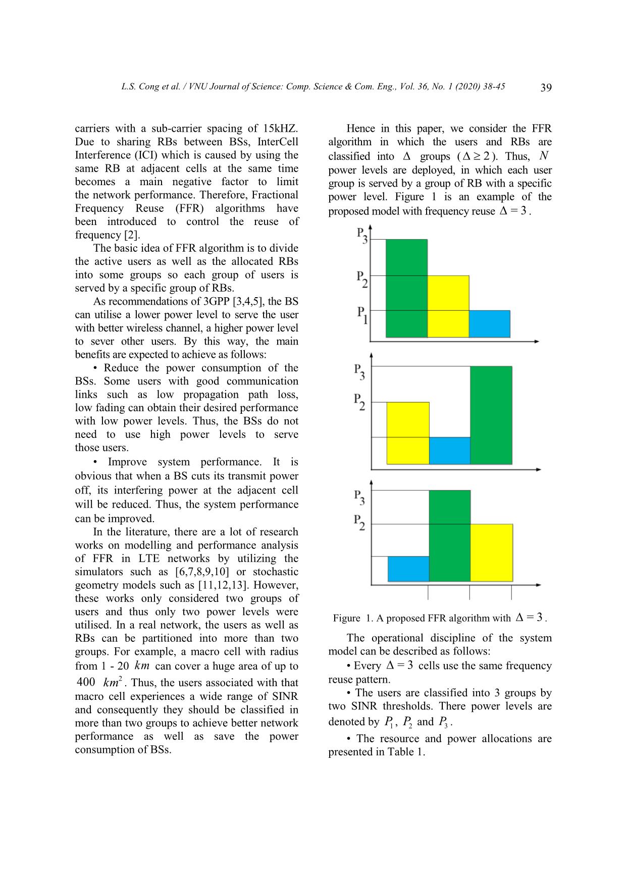 A general model of fractional frequency reuse: Modelling and performance analysis trang 2