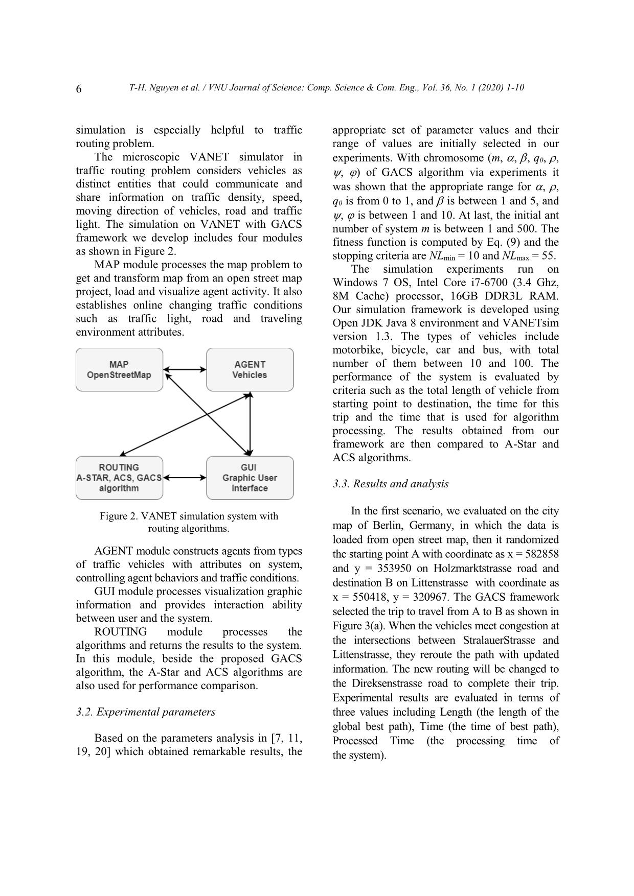 A hybrid method based on genetic algorithm and ant colony system for traffic routing optimization trang 6