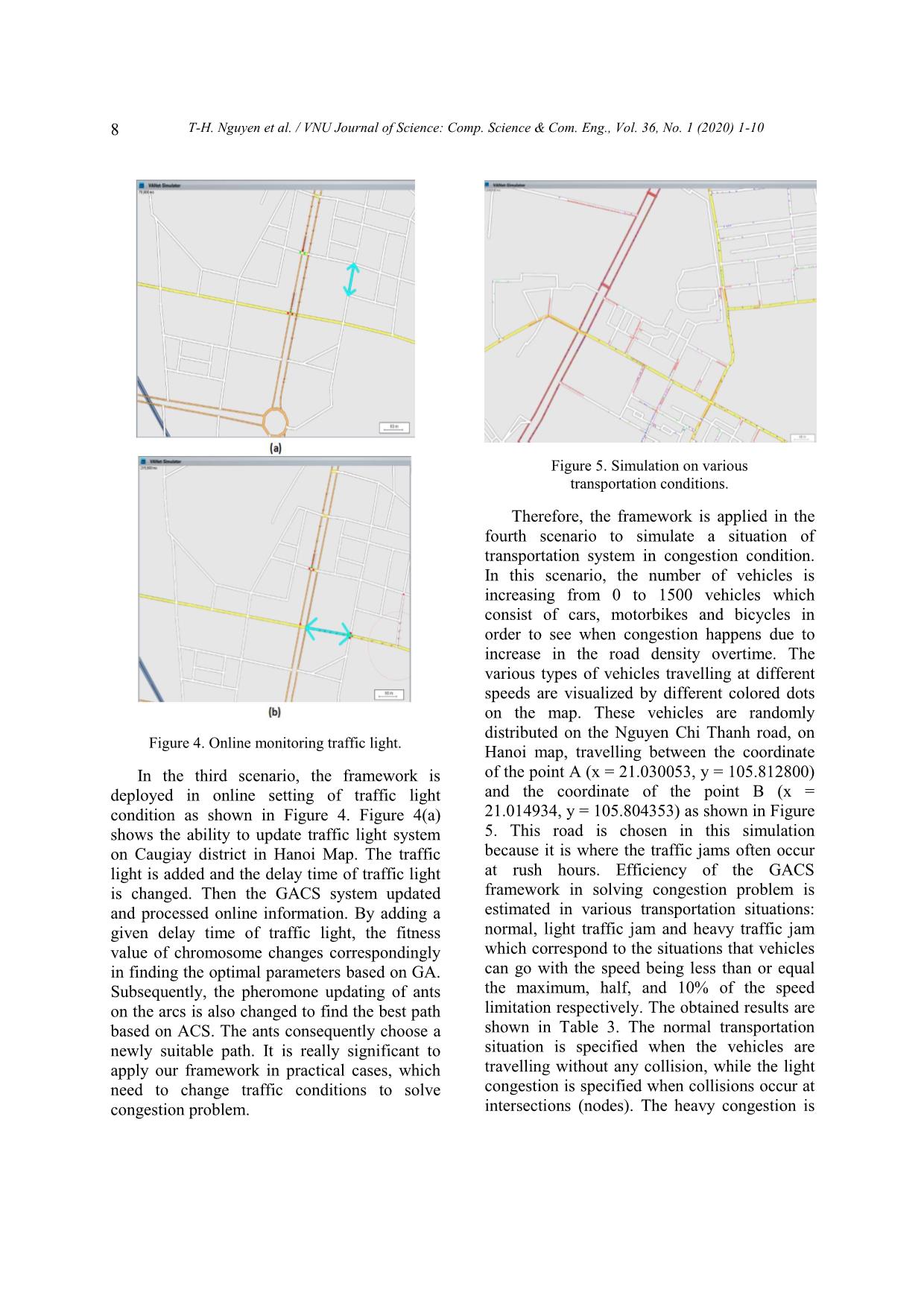 A hybrid method based on genetic algorithm and ant colony system for traffic routing optimization trang 8