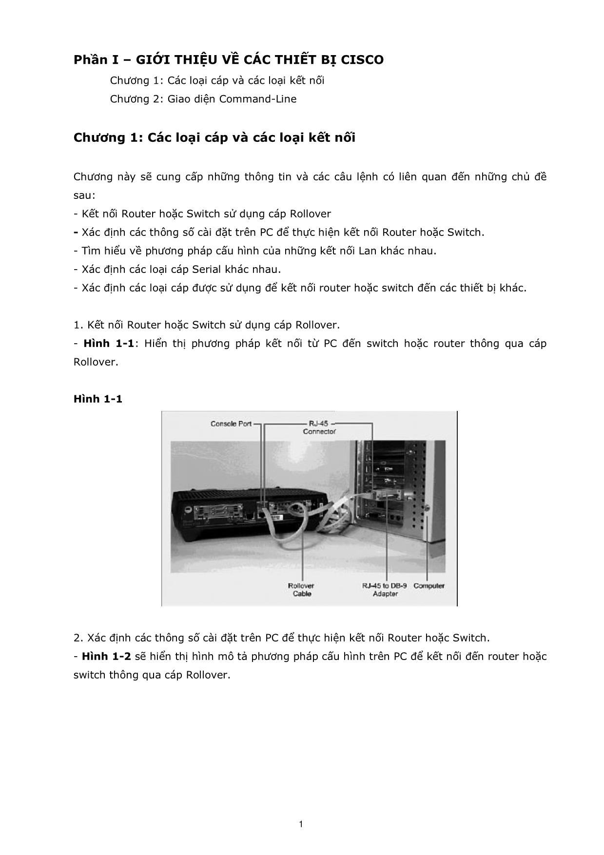 Giáo trình Thực nghiệm quản trị mạng (Phần 1) trang 3