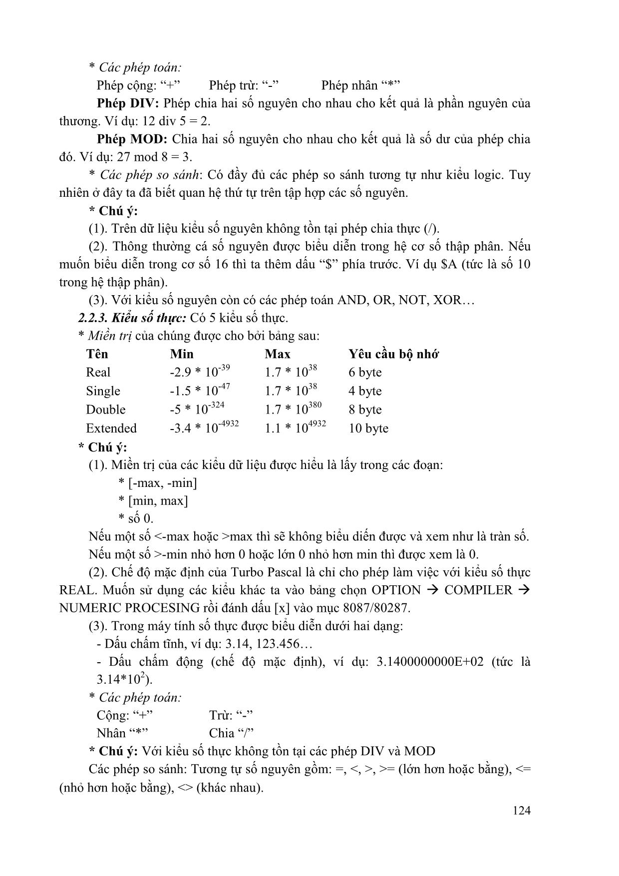 Giáo trình Tin học đại cương (Phần 2) trang 6