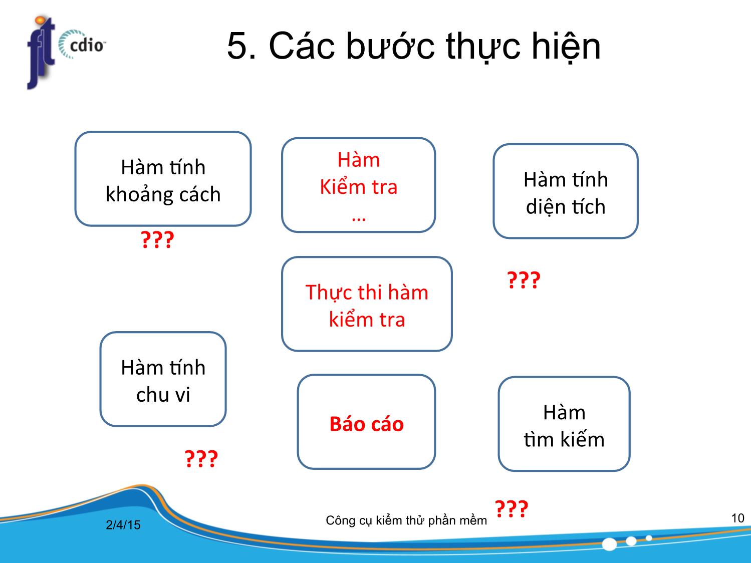 Bài giảng Công cụ kiểm thử phần mềm - Bài 7: Kiểm thử đơn vị trang 10