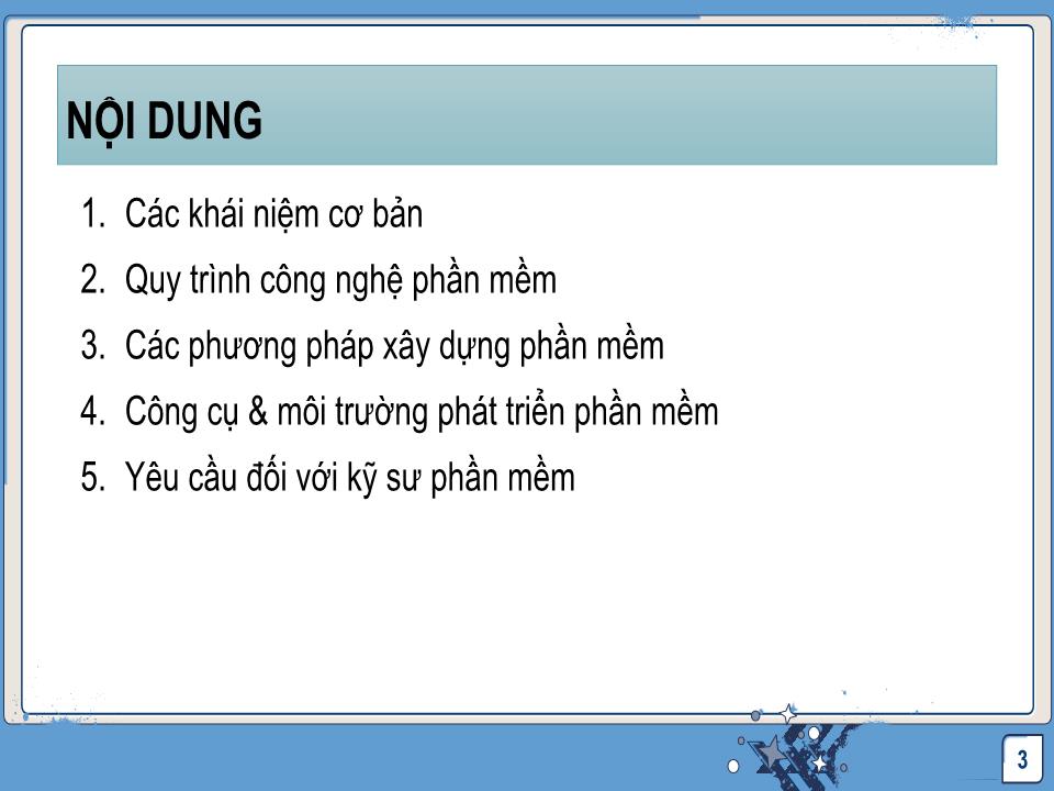 Bài giảng Công nghệ phần mềm - Giới thiệu tổng quan về công nghệ phần mềm trang 3