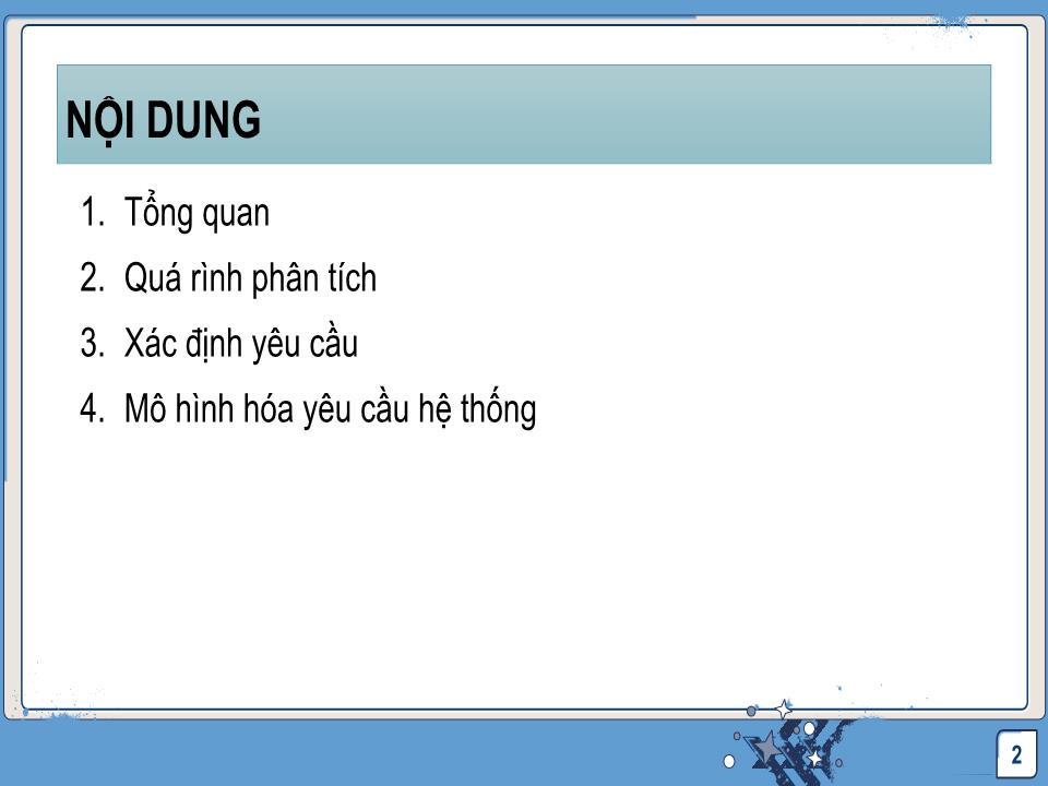 Bài giảng Công nghệ phần mềm - Phân tích và đặc tả yêu cầu trang 2