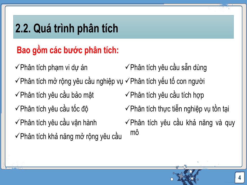 Bài giảng Công nghệ phần mềm - Phân tích và đặc tả yêu cầu trang 4