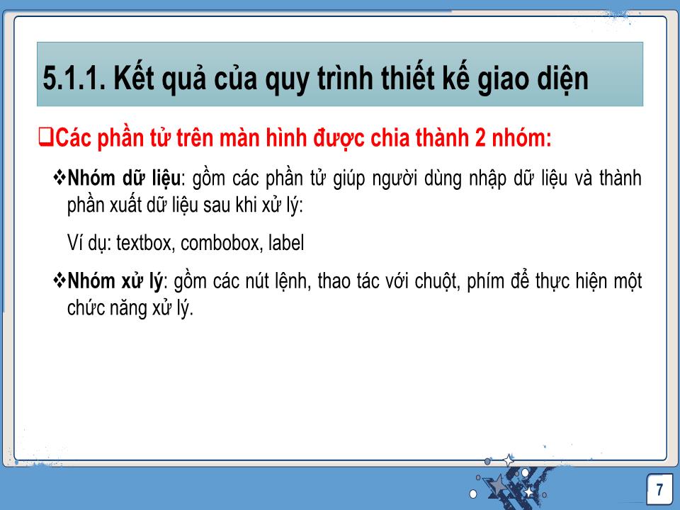 Bài giảng Công nghệ phần mềm - Thiết kế giao diện trang 7