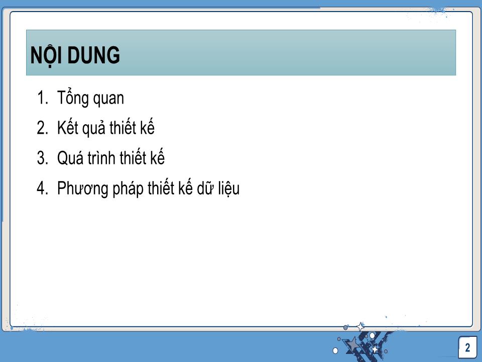 Bài giảng Công nghệ phần mềm - Thiết kế và tổ chức dữ liệu trang 2