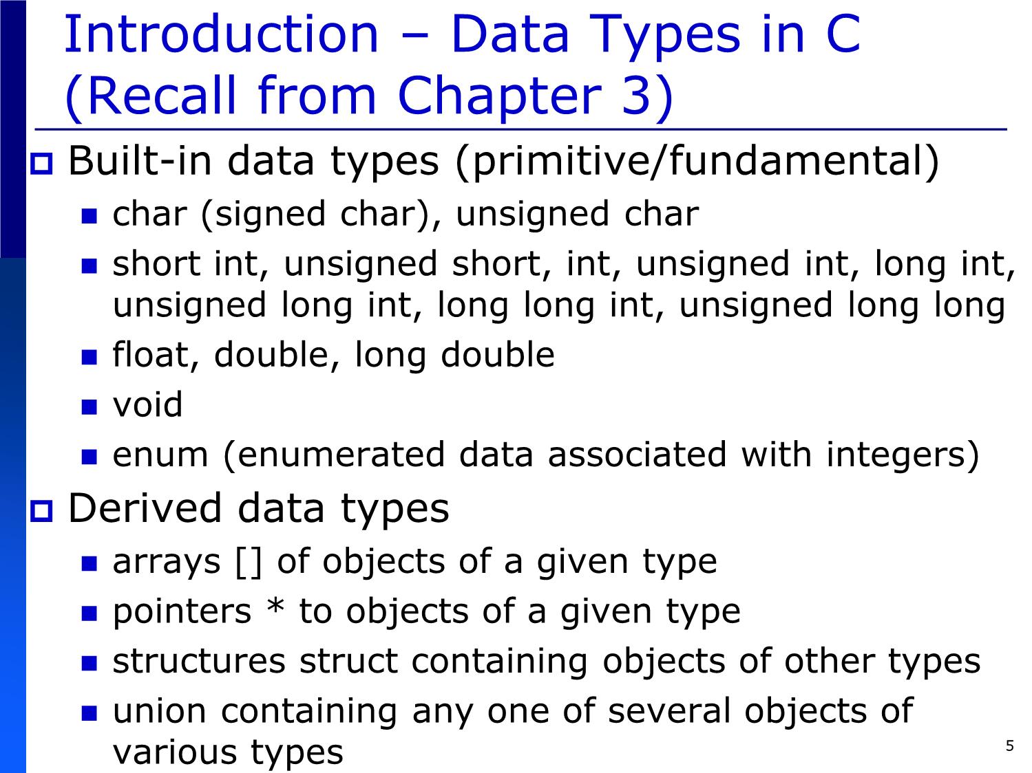 Bài giảng Introduction to Computer Programming (C language) - Chapter 7: Arrays - Võ Thị Ngọc Châu trang 5