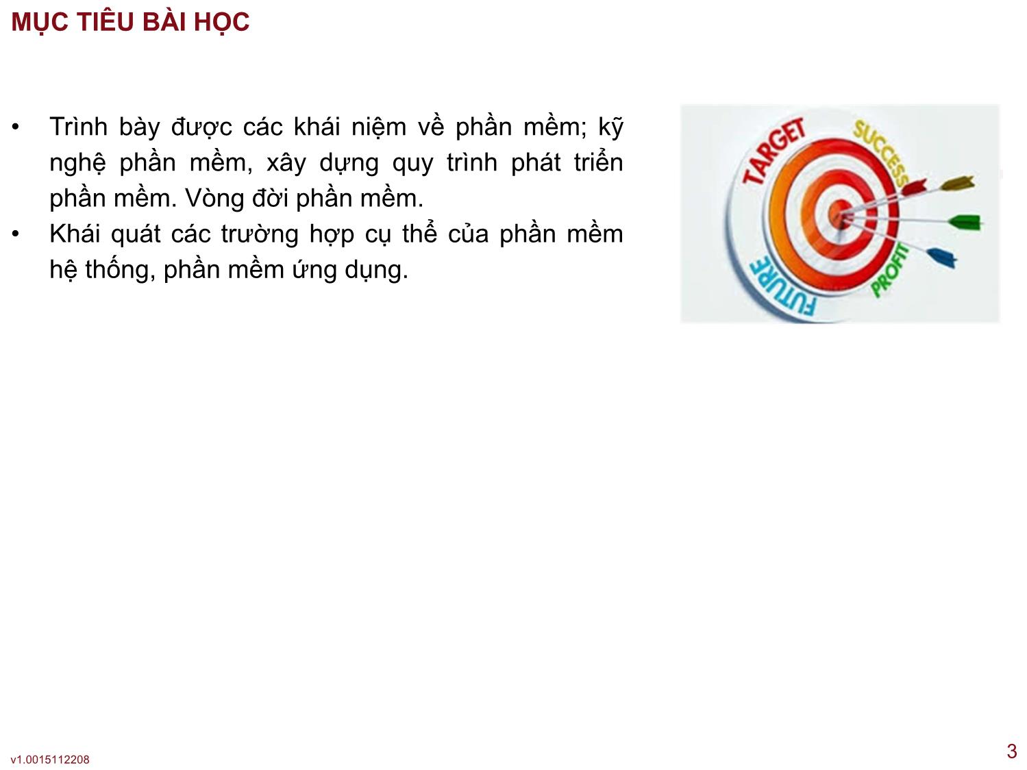 Bài giảng Công nghệ phần mềm ứng dụng - Bài 1: Giới thiệu chung về công nghệ học phần mềm - Thạc Bình Cường trang 3