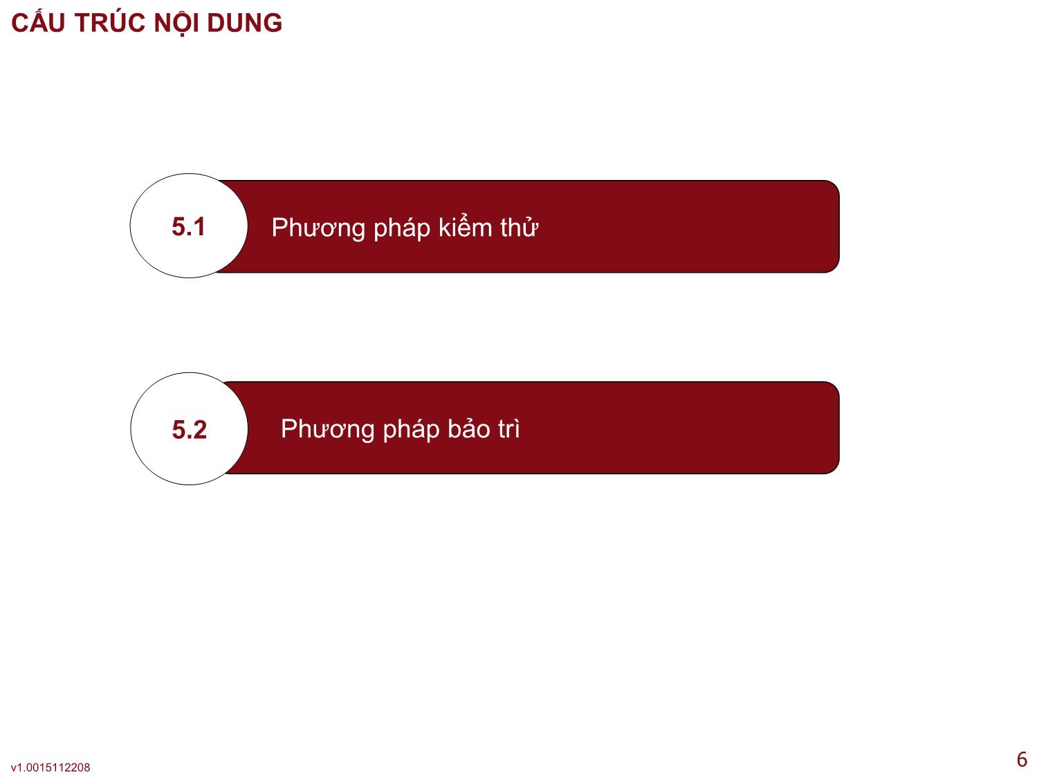 Bài giảng Công nghệ phần mềm ứng dụng - Bài 5: Kiểm thử và bảo trì - Thạc Bình Cường trang 6