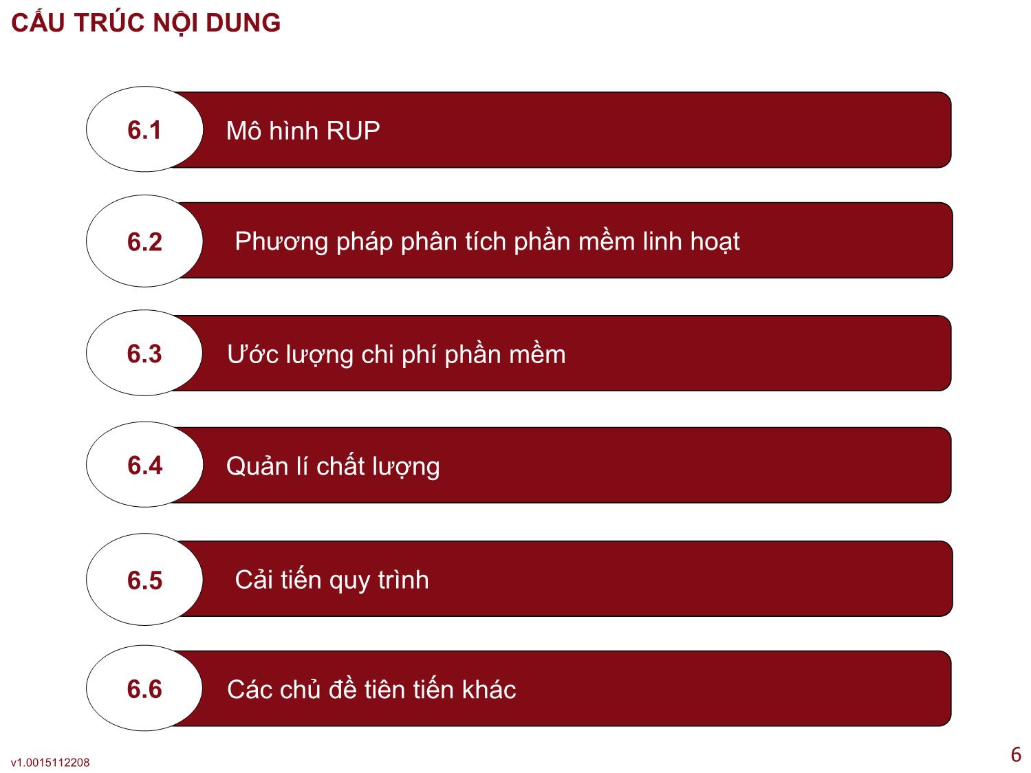 Bài giảng Công nghệ phần mềm ứng dụng - Bài 6: Chủ đề nâng cao trong công nghệ học phần mềm - Thạc Bình Cường trang 6