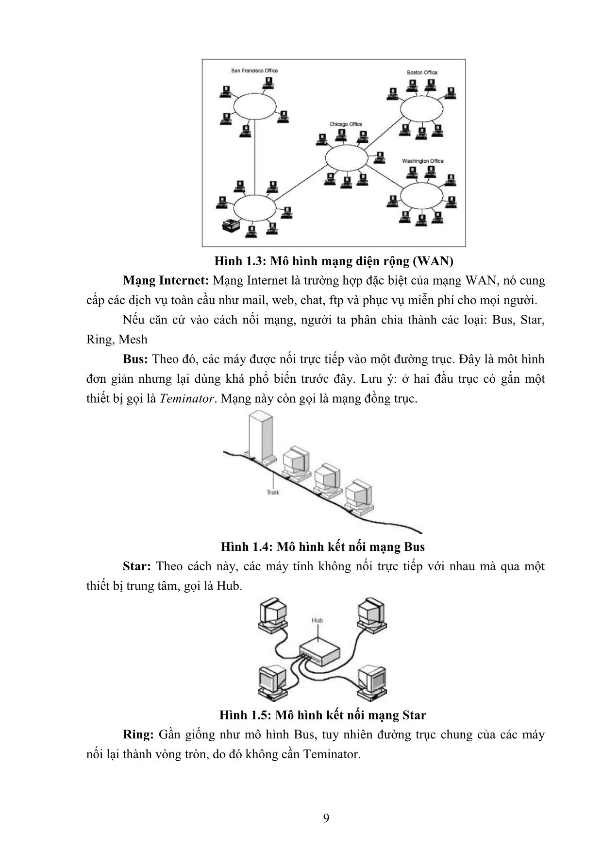 Giáo trình Hệ điều hành mạng (Phần 1) trang 9