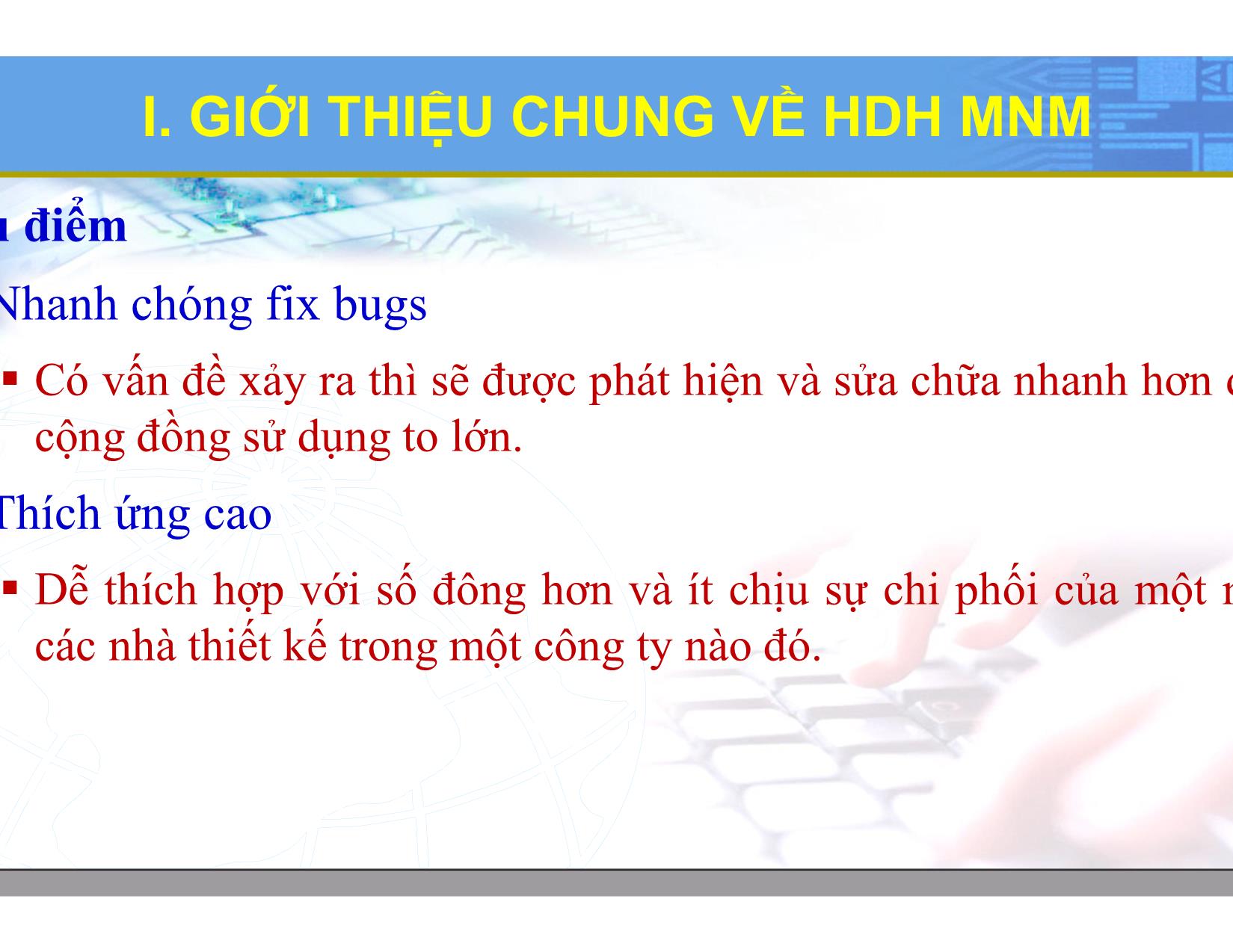 Bài giảng Hệ điều hành Linux - Chương 1: Tổng quan về hệ điều hành Linux - Lương Minh Huấn trang 6