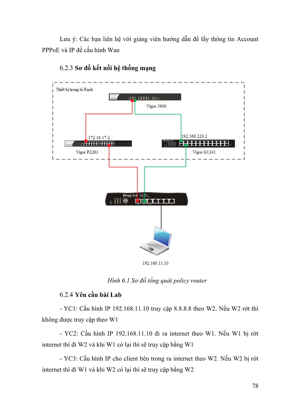 Tài liệu học tập Giải pháp và ứng dụng hệ thống mạng doanh nghiệp trên nền công nghệ Draytek (Phần 2) trang 2