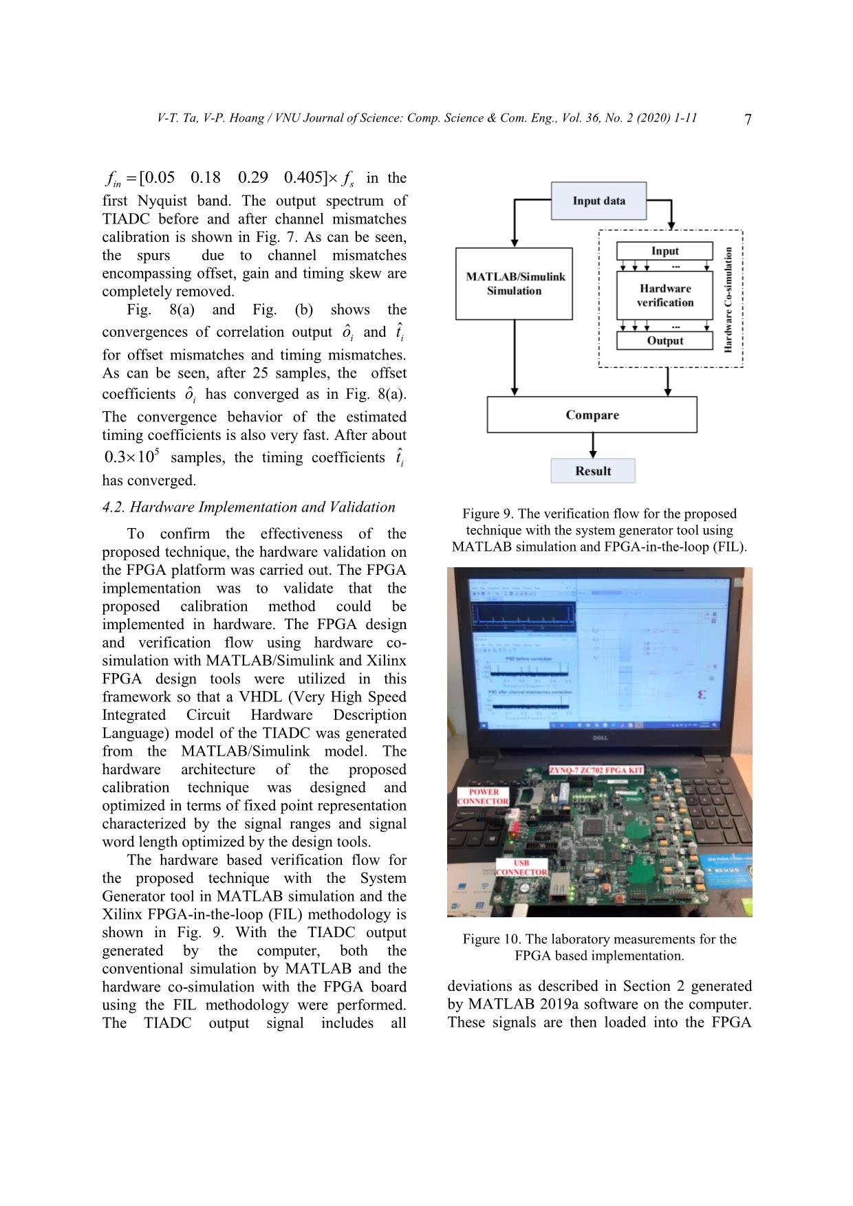 Combined power ratio calculation, hadamard transform and lms - Based calibration of channel mismatches in time - interleaved adcs trang 7