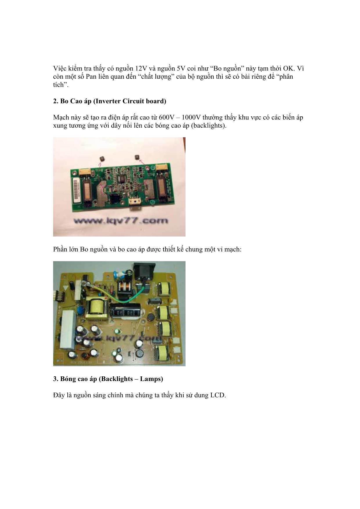 Tài liệu sửa chữa LCD trang 3