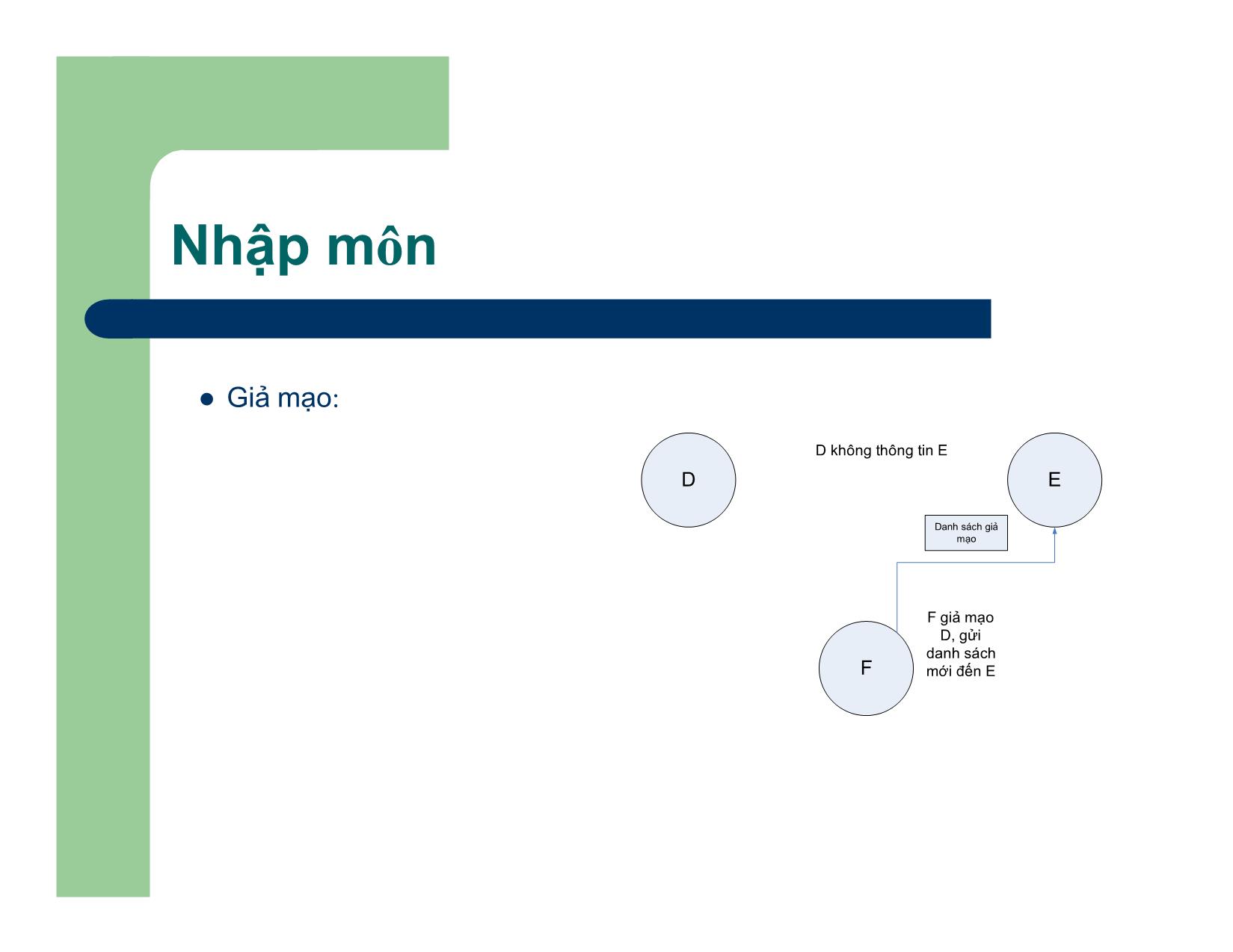 Bài giảng An toàn và An ninh thông tin - Chương I: Nhập môn - Nguyễn Linh Giang trang 6