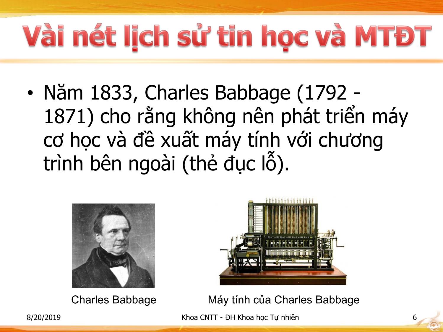 Bài giảng Nhập môn Công nghệ thông tin 1 - Chương 1: Tổng quan về công nghệ thông tin trang 6