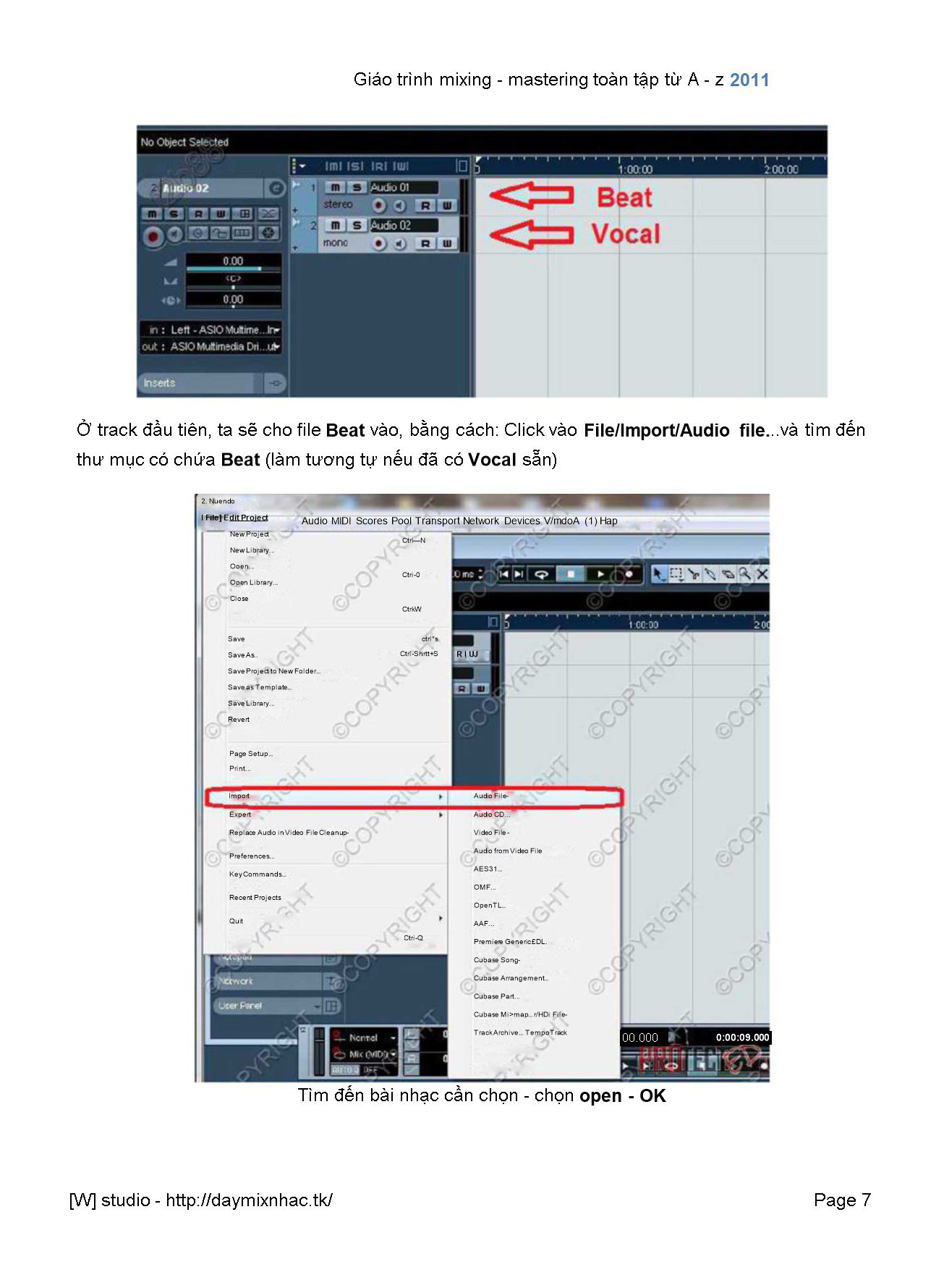 Giáo trình Mixing - Mastering toàn tập trang 7