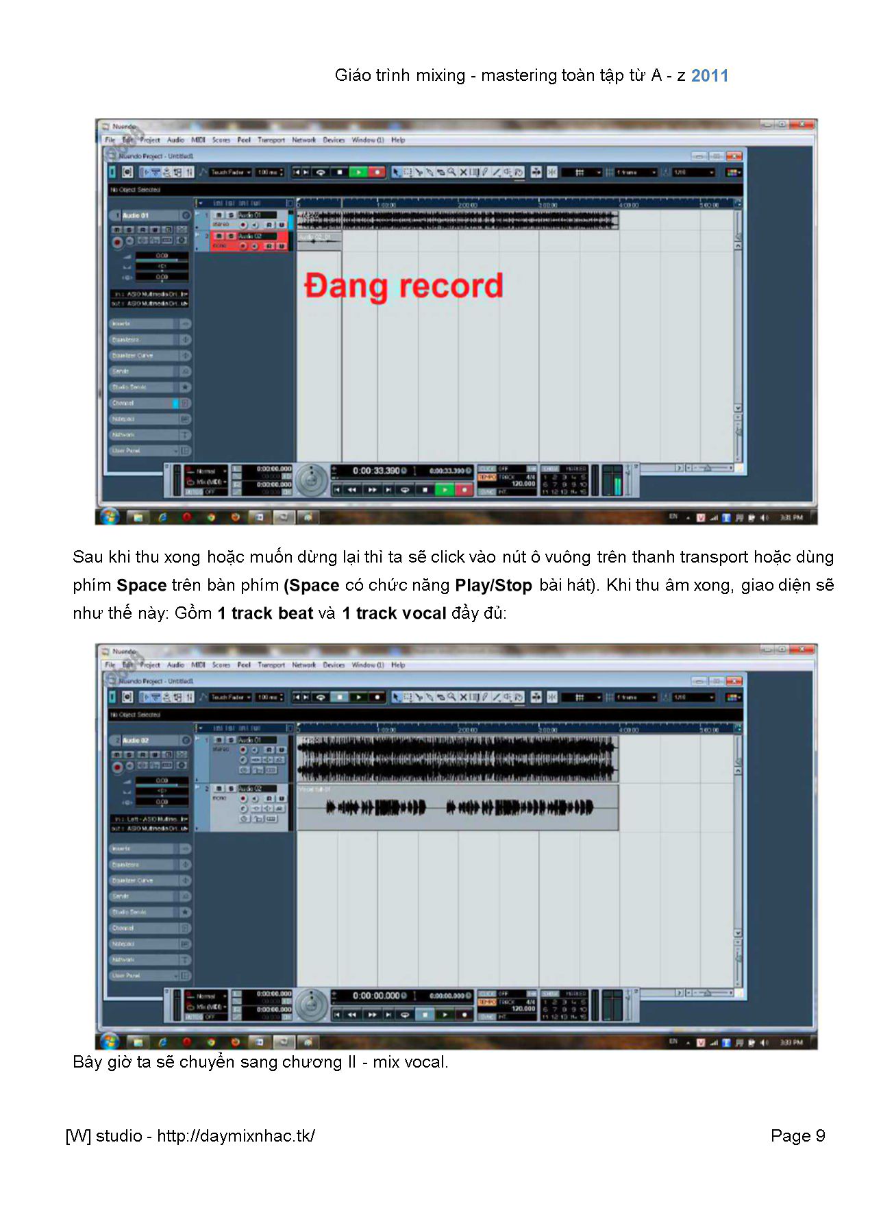 Giáo trình Mixing - Mastering toàn tập trang 9