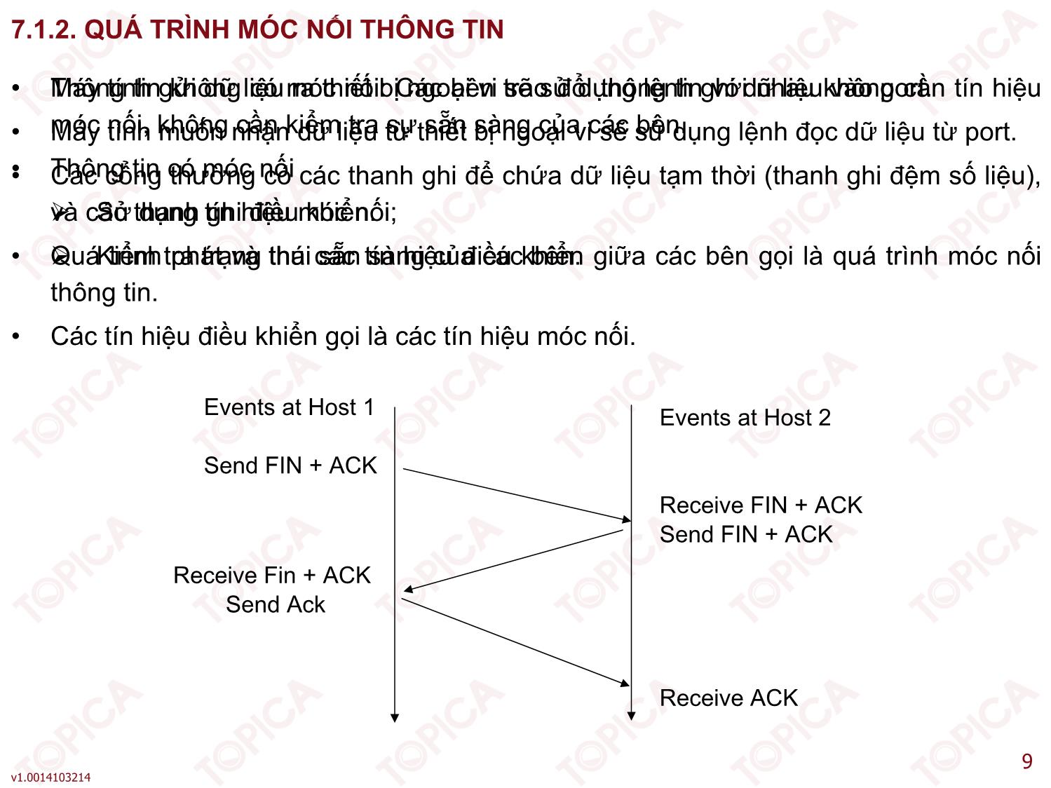 Bài giảng Kiến trúc máy tính - Bài 7: Ghép nối máy tính với thiết bị ngoại vi - Phan Thanh Toàn trang 9