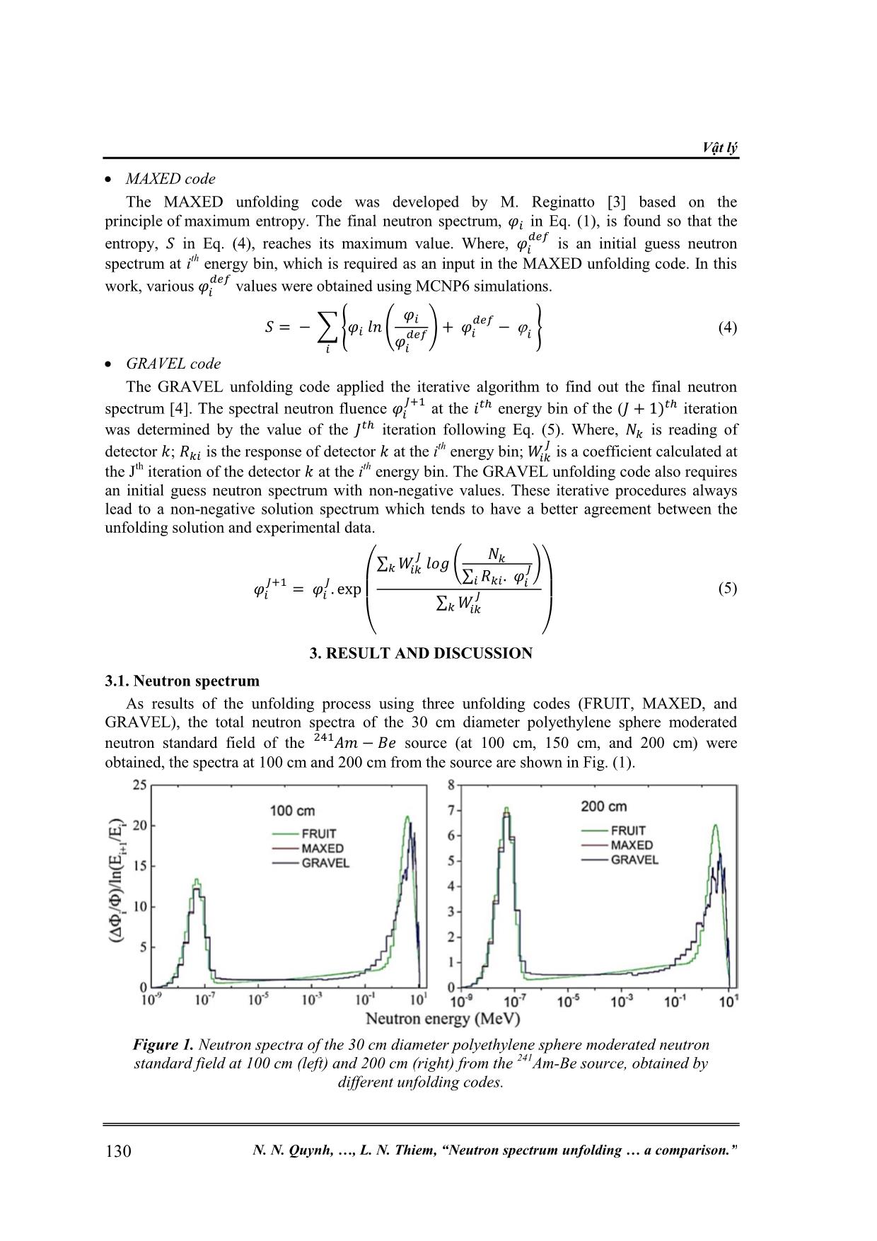 Neutron spectrum unfolding using various computer codes: A comparison trang 3