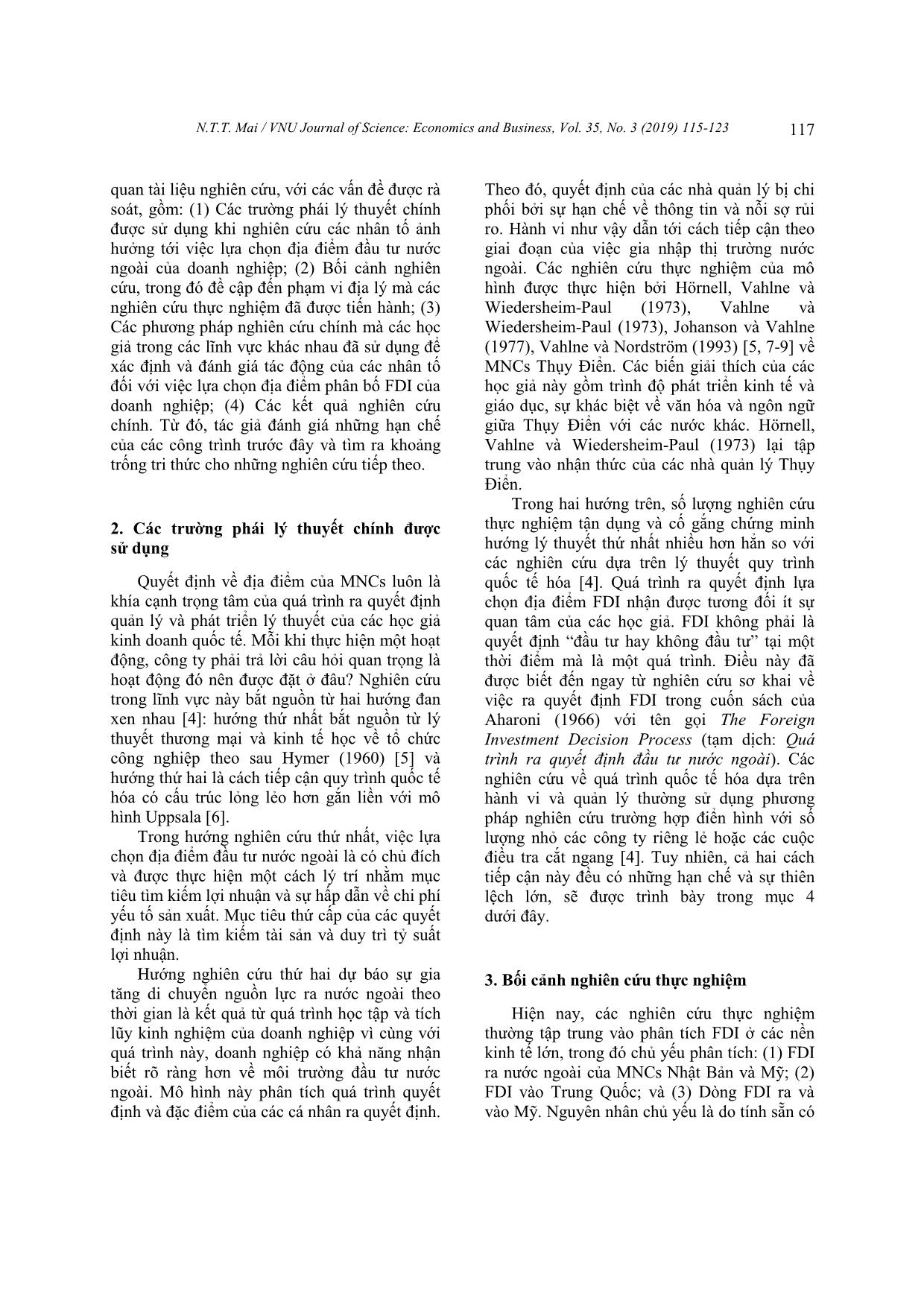 Factors influencing MNCs’ location decision trang 3