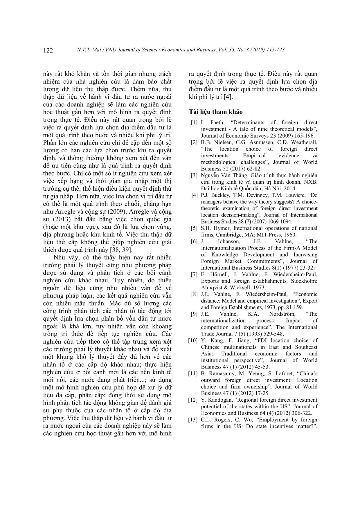 Factors influencing MNCs’ location decision trang 8