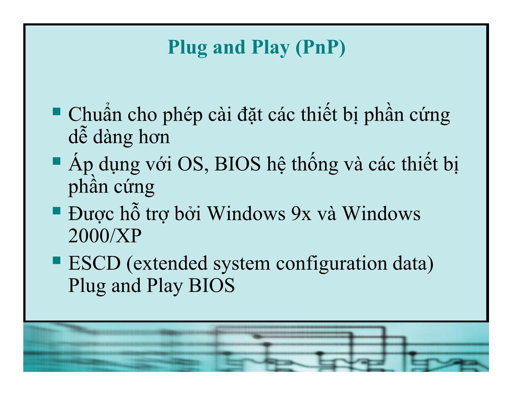 Bài giảng Kiến trúc máy tính - Chương 3: Khởi động PC về Dấu nhắc lệnh trang 5