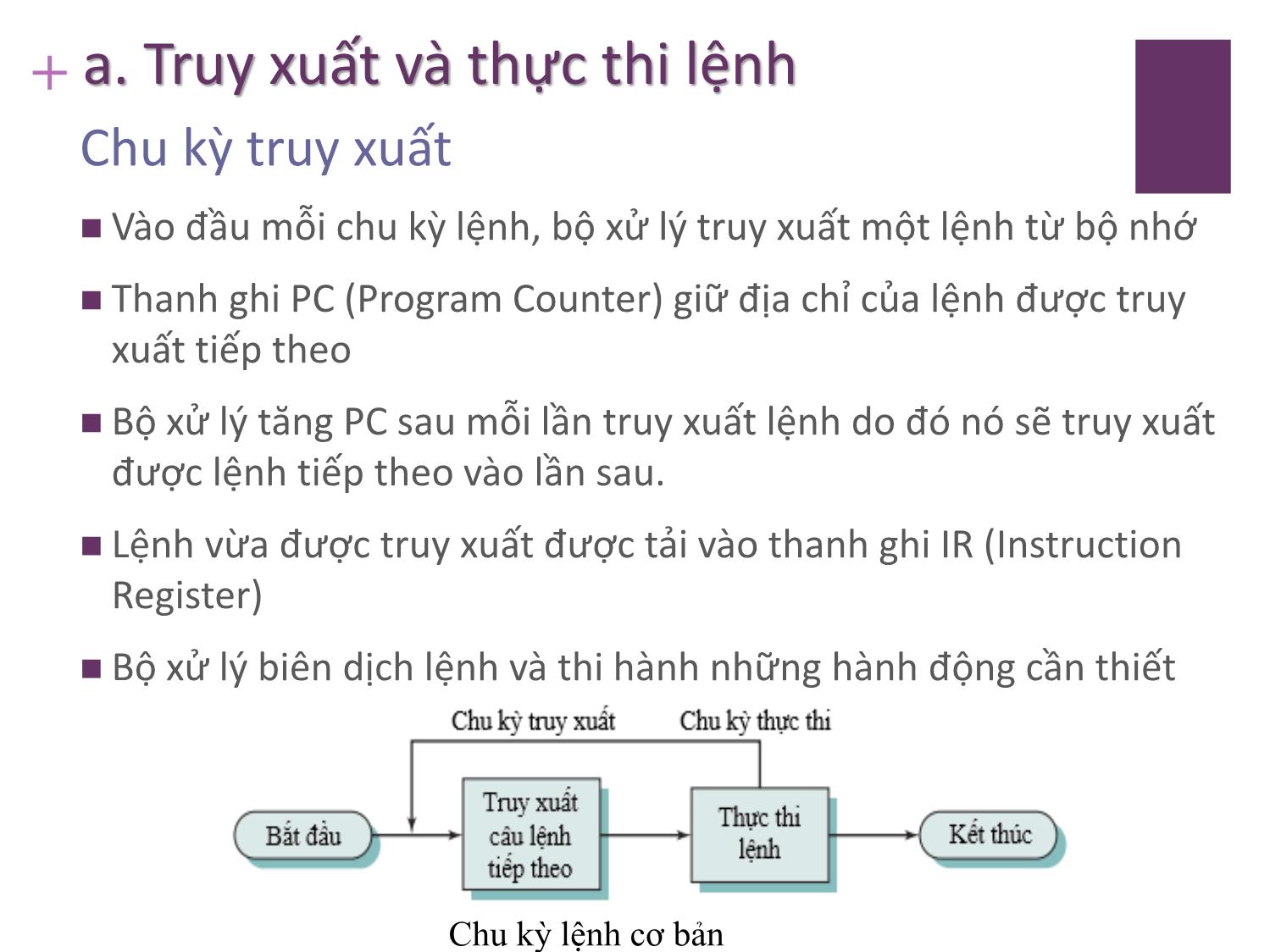 Bài giảng Kiến trúc máy tính - Chương 3: Tổng quan về máy tính và hệ thống kết nối trong máy tính - Nguyễn Thị Phương trang 10