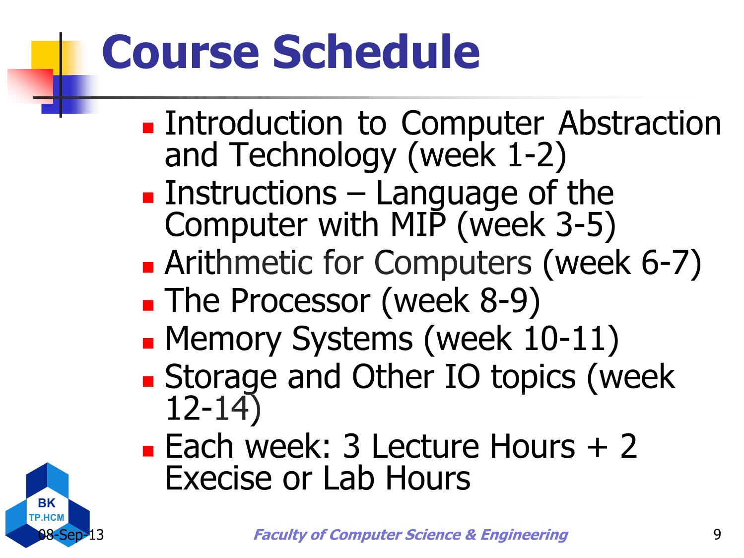 Bài giảng Computer architecture - Nguyễn Thanh Sơn trang 9