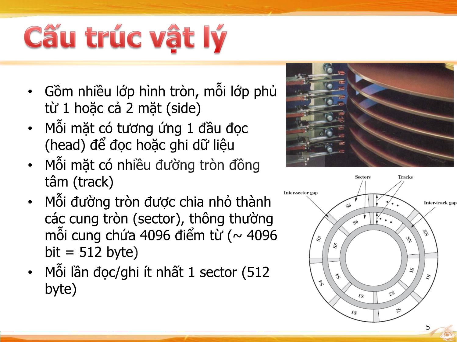 Bài giảng Hệ thống quản lý tập tin trang 5